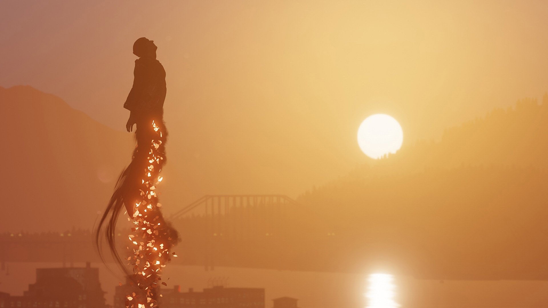 Delsin Rowe from Infamous: Second Son ascends HD Wallpaper