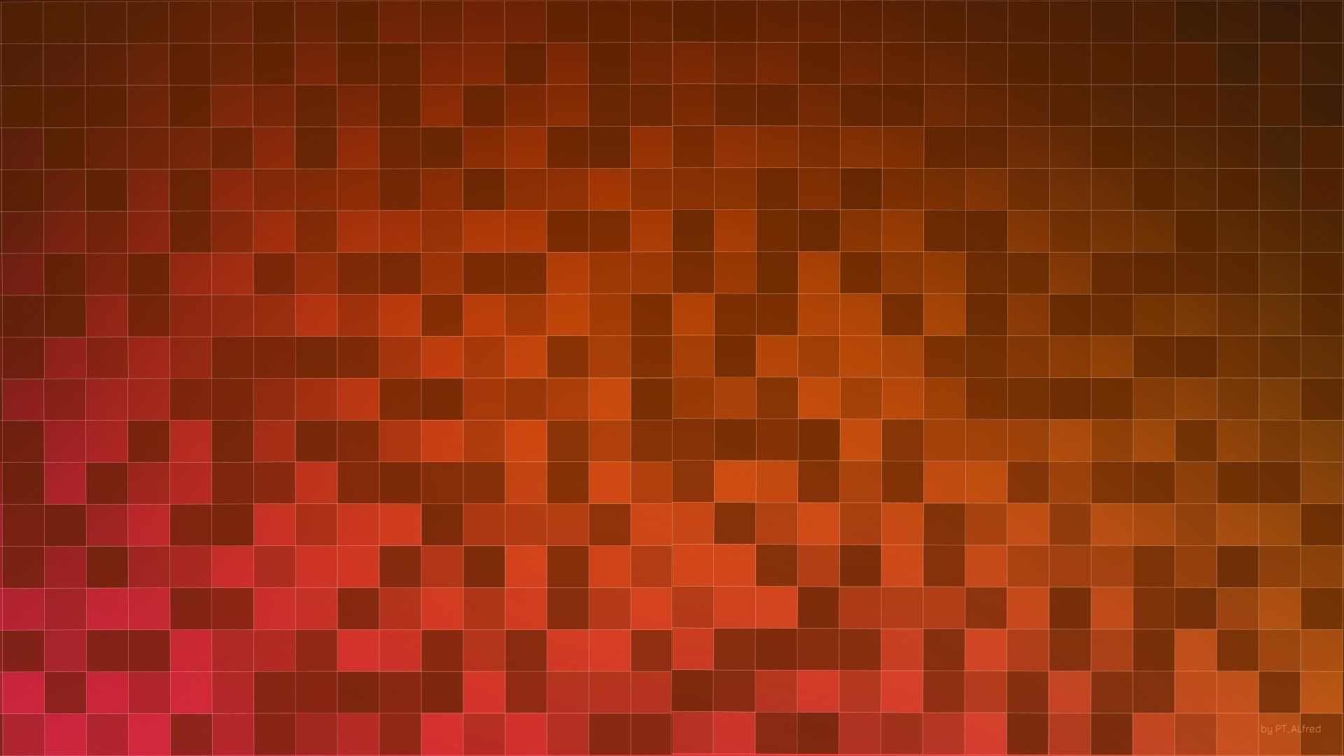 Abstract Pixelated Gradient HD Wallpaper