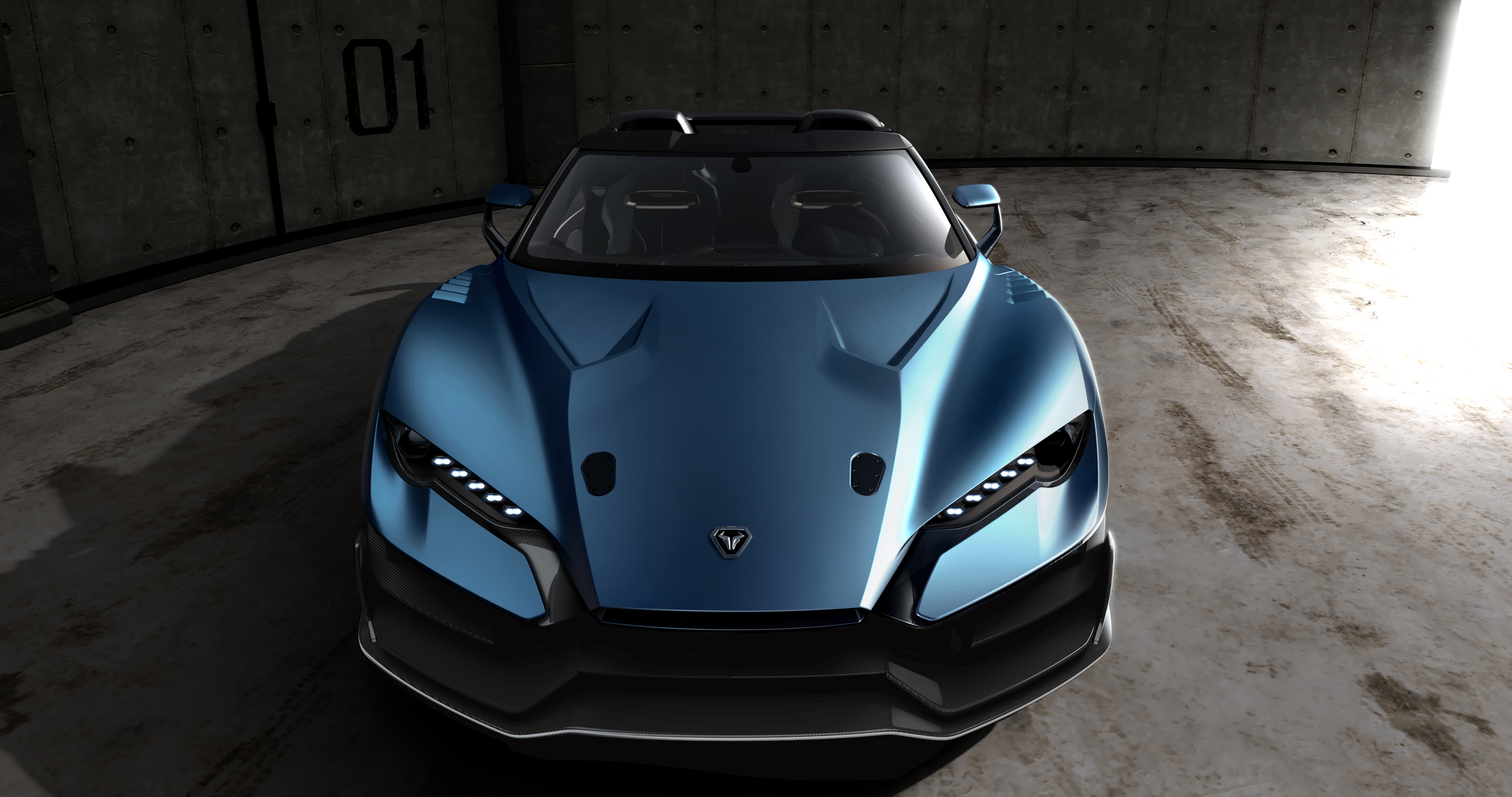 Italdesign Zerouno Duerta at Geneva Motor Show 4K HD Wallpaper