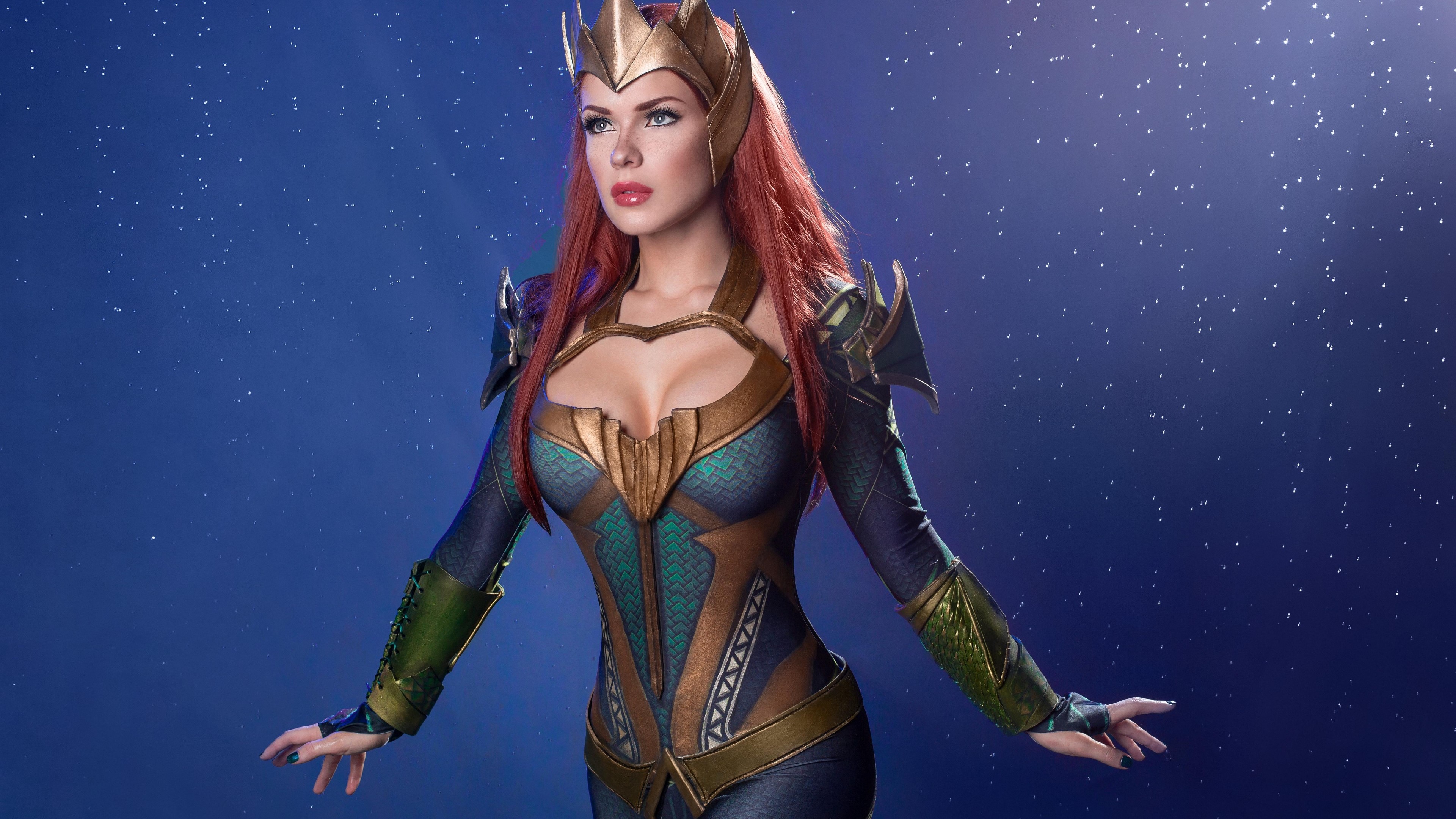 Mera Cosplay HD Wallpaper