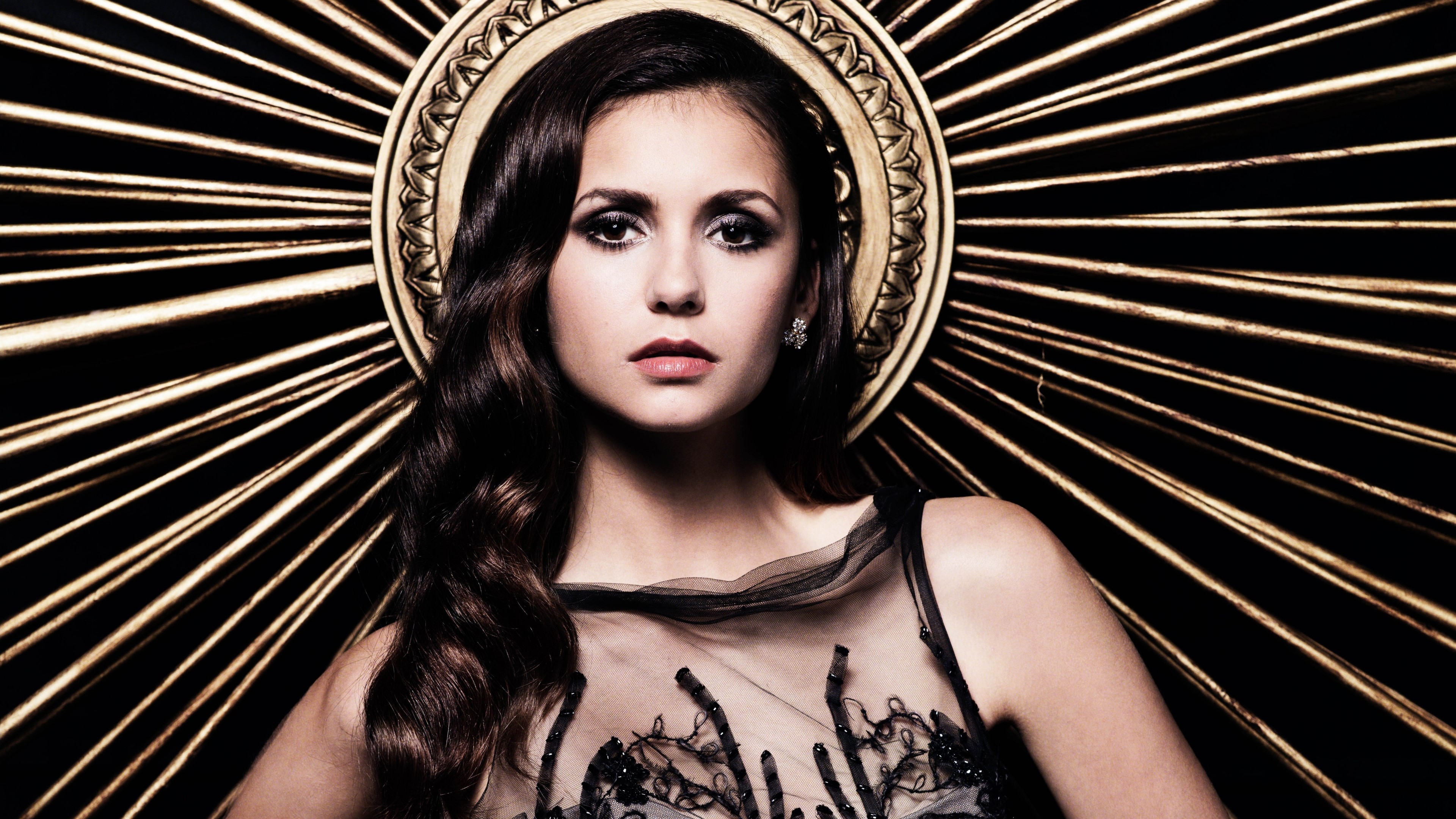 Nina Dobrev in 4K HD Wallpaper