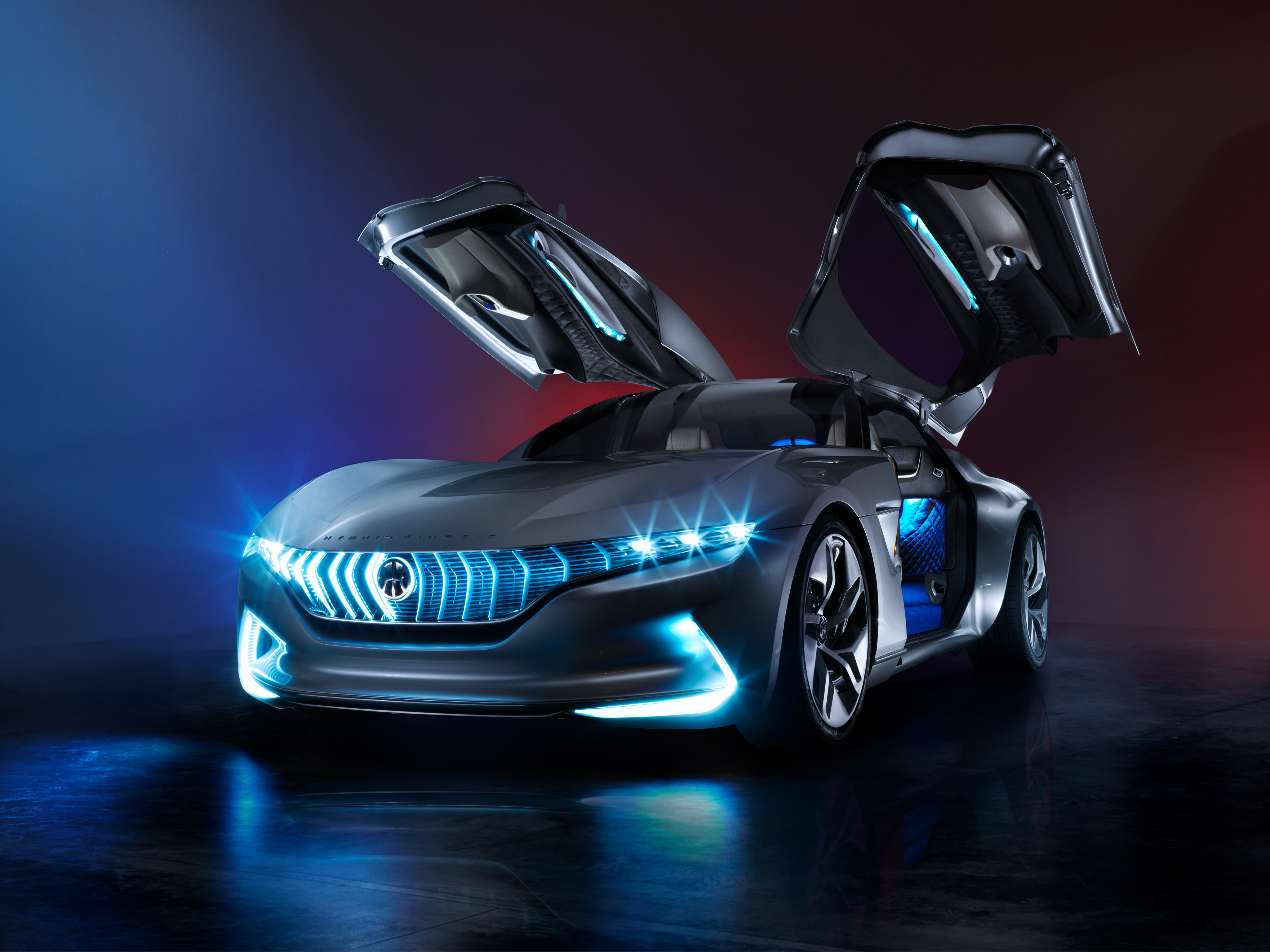 Pininfarina Hybrid Kinetic GT concept car HD Wallpaper