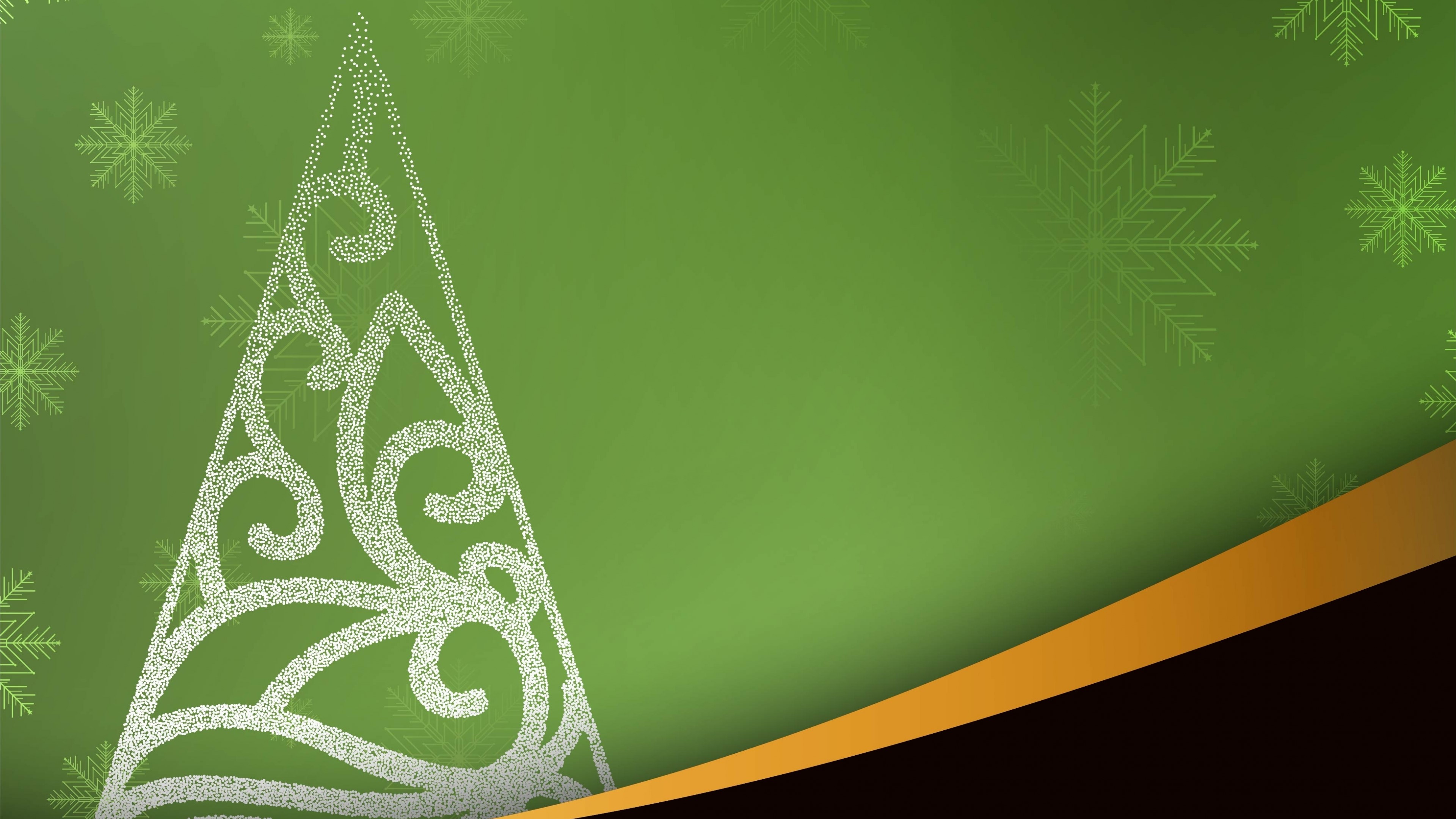 4K New Year Christmas Tree HD Wallpaper