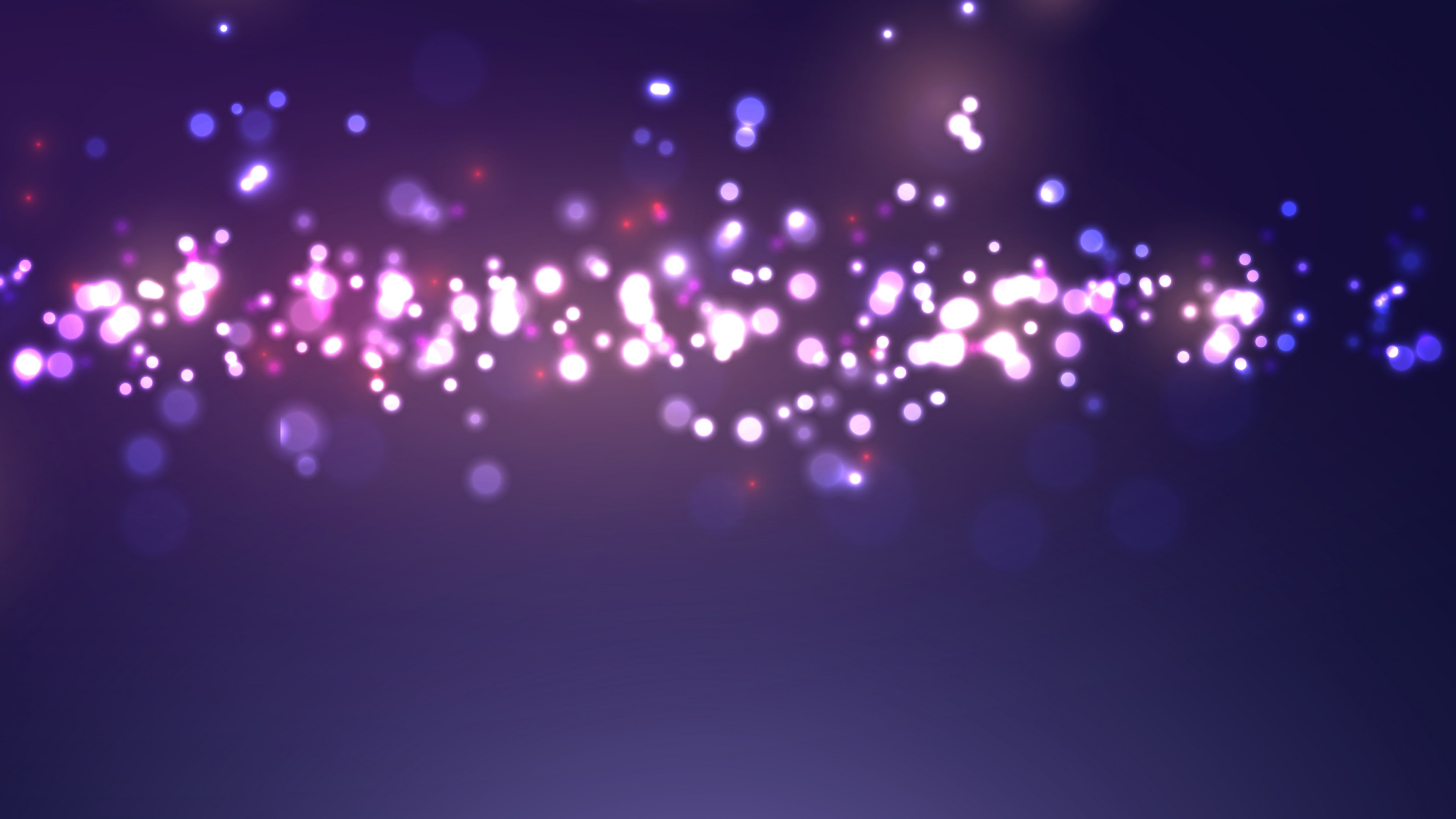 4K Bokeh Lights HD Wallpaper