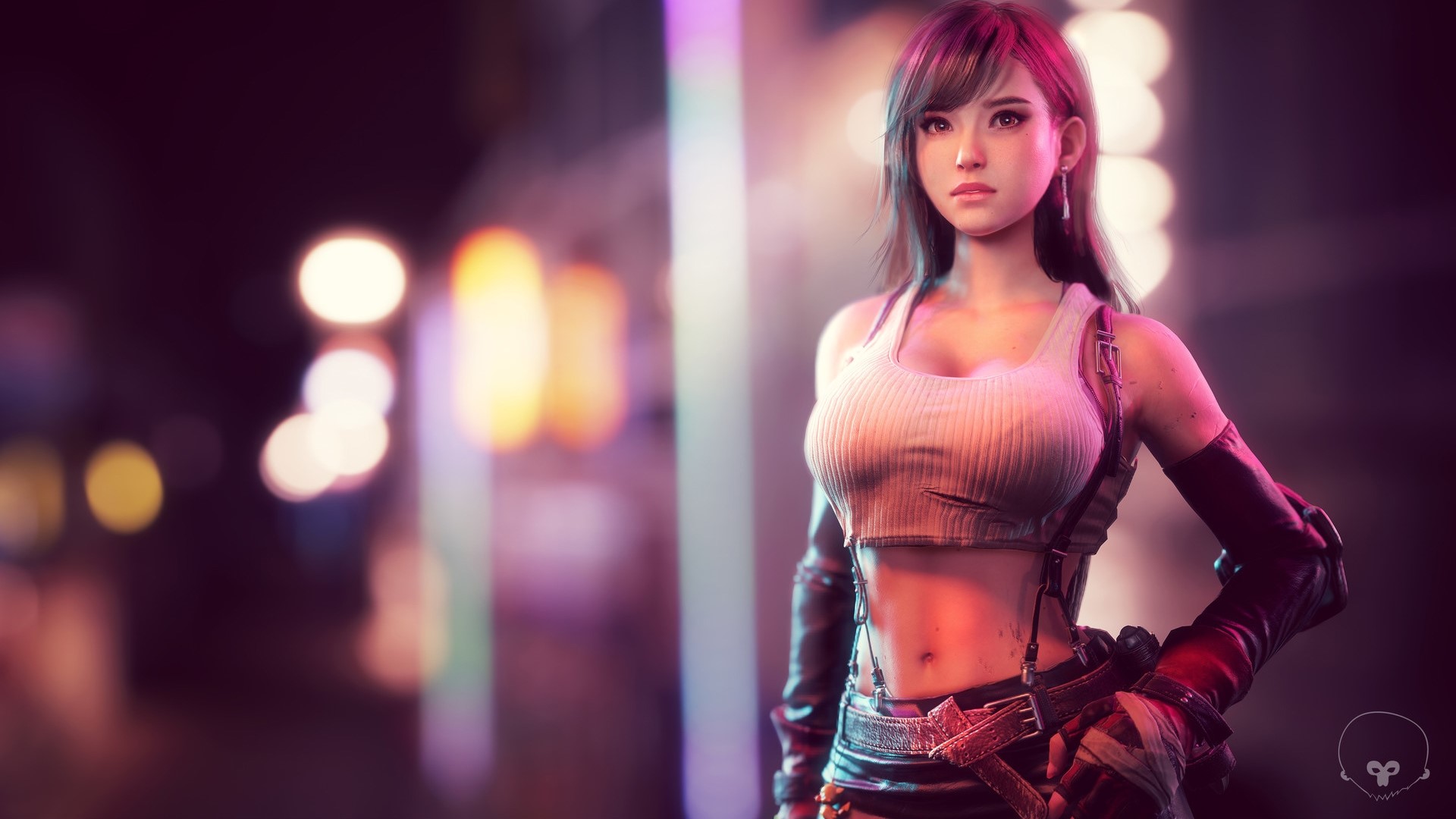 Tifa Lockhart from Final Fantasy VII HD Wallpaper