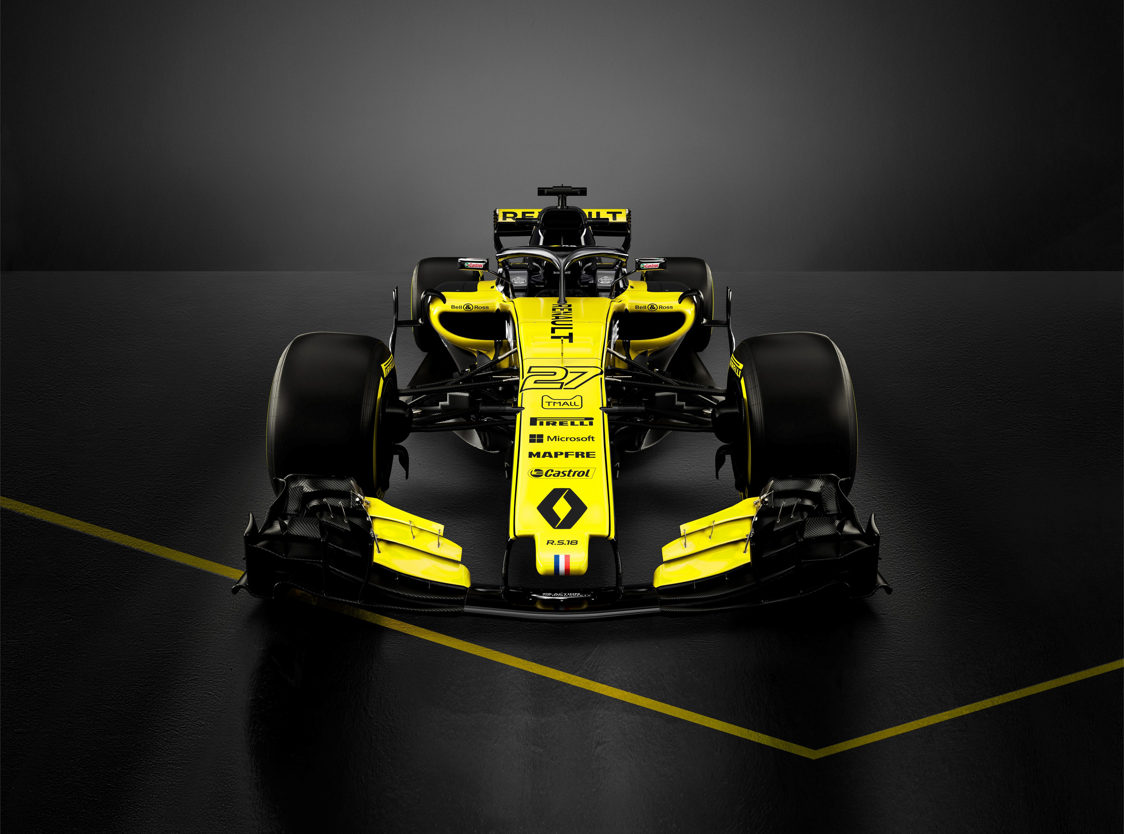 2018, Formula One, F1 2018, 4K, F1 cars, Renault R.S.18 HD Wallpaper