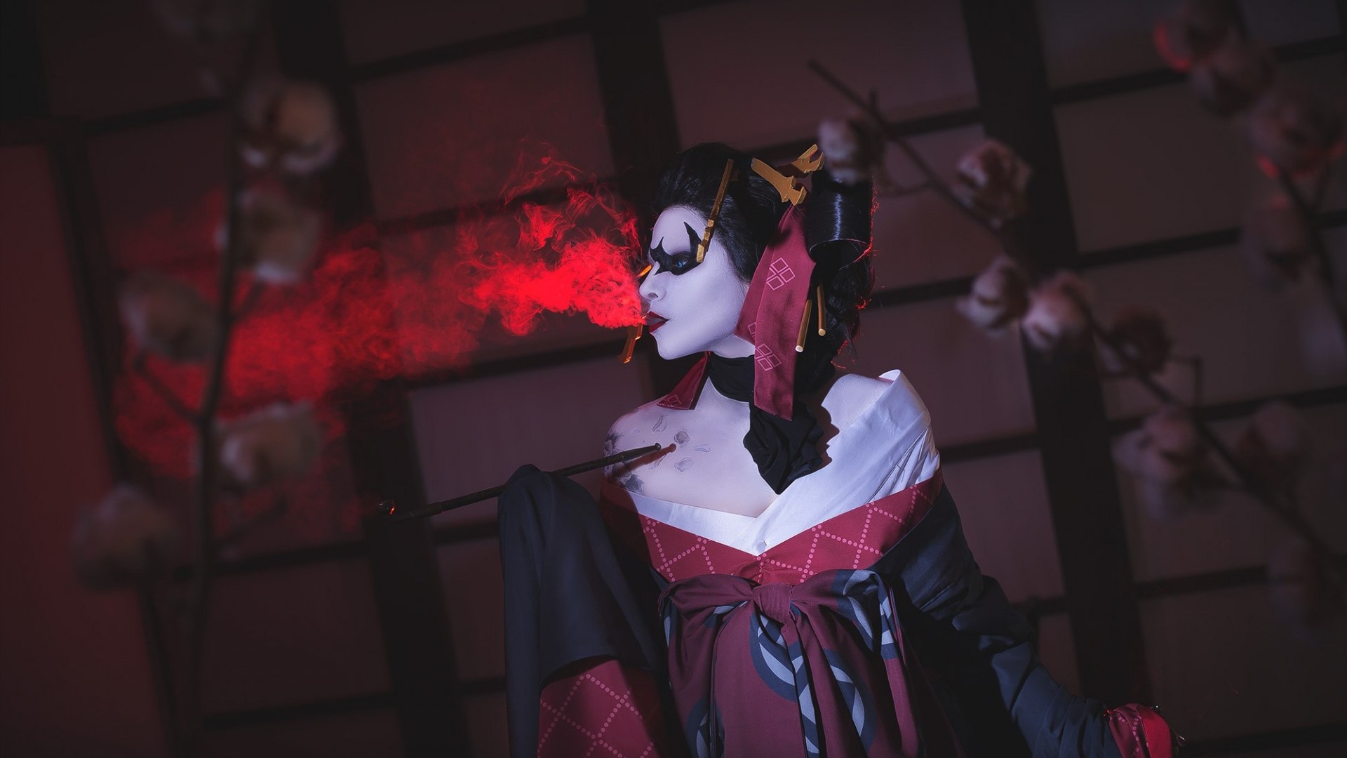 Harley Quinn from Batman Ninja cosplay HD Wallpaper