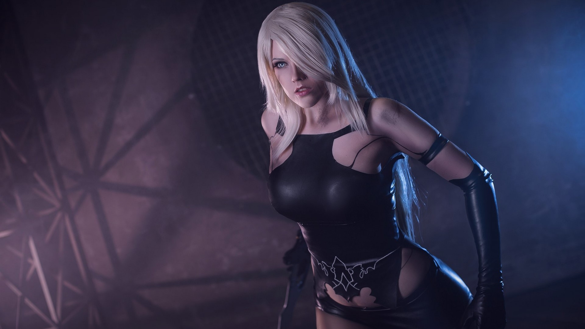 A2 from NieR: Automata Cosplay HD Wallpaper