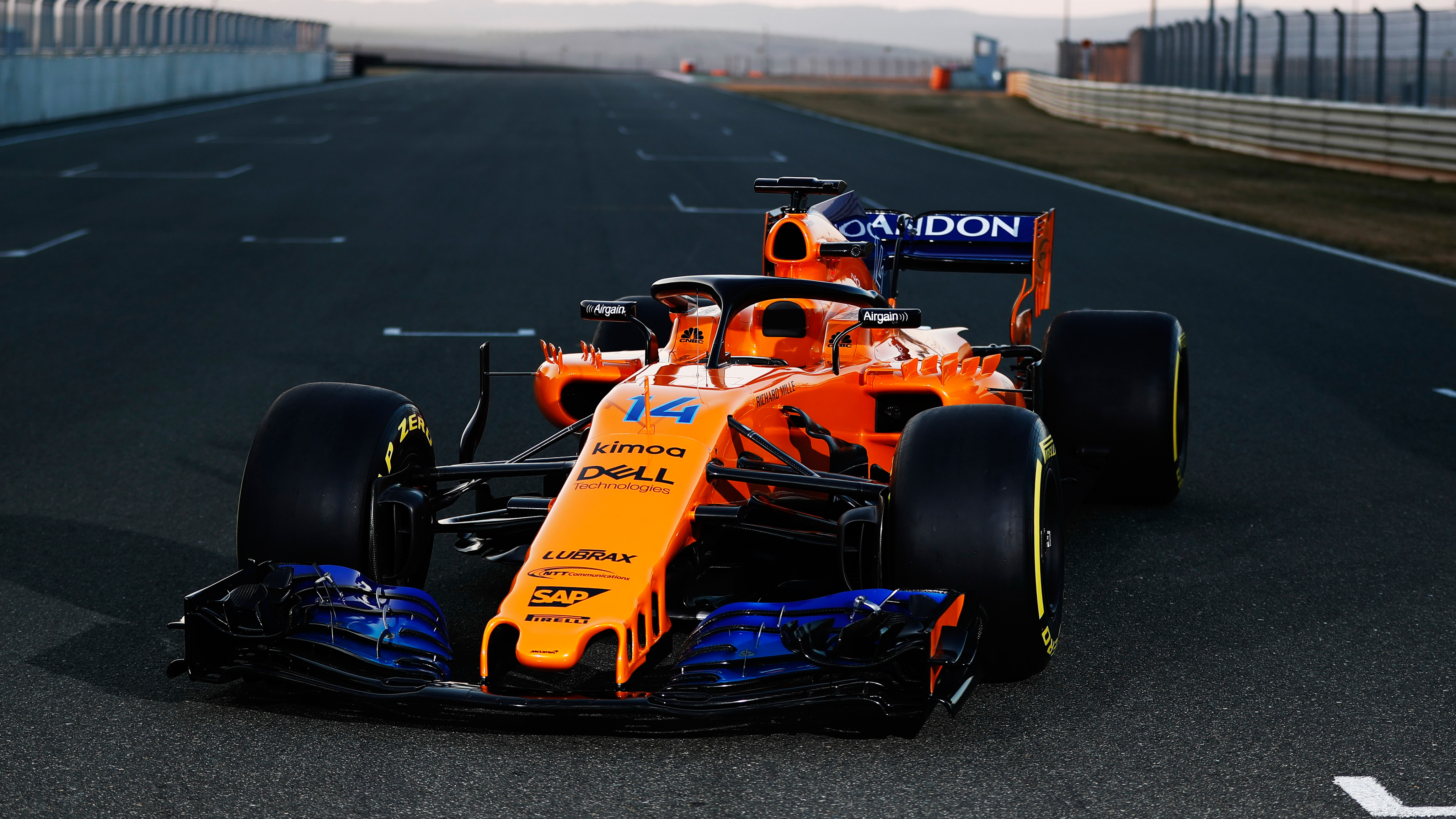 McLaren MCL33 Formula 1 car on track HD Wallpaper