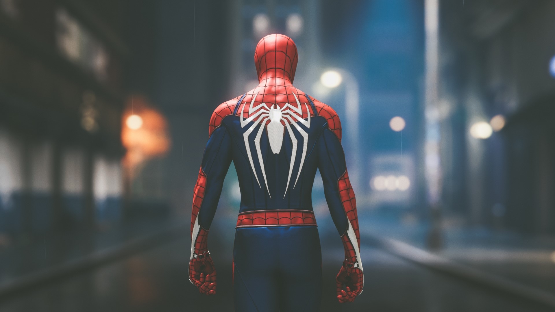 Spider-Man from Marvel's Spider-Man HD Wallpaper