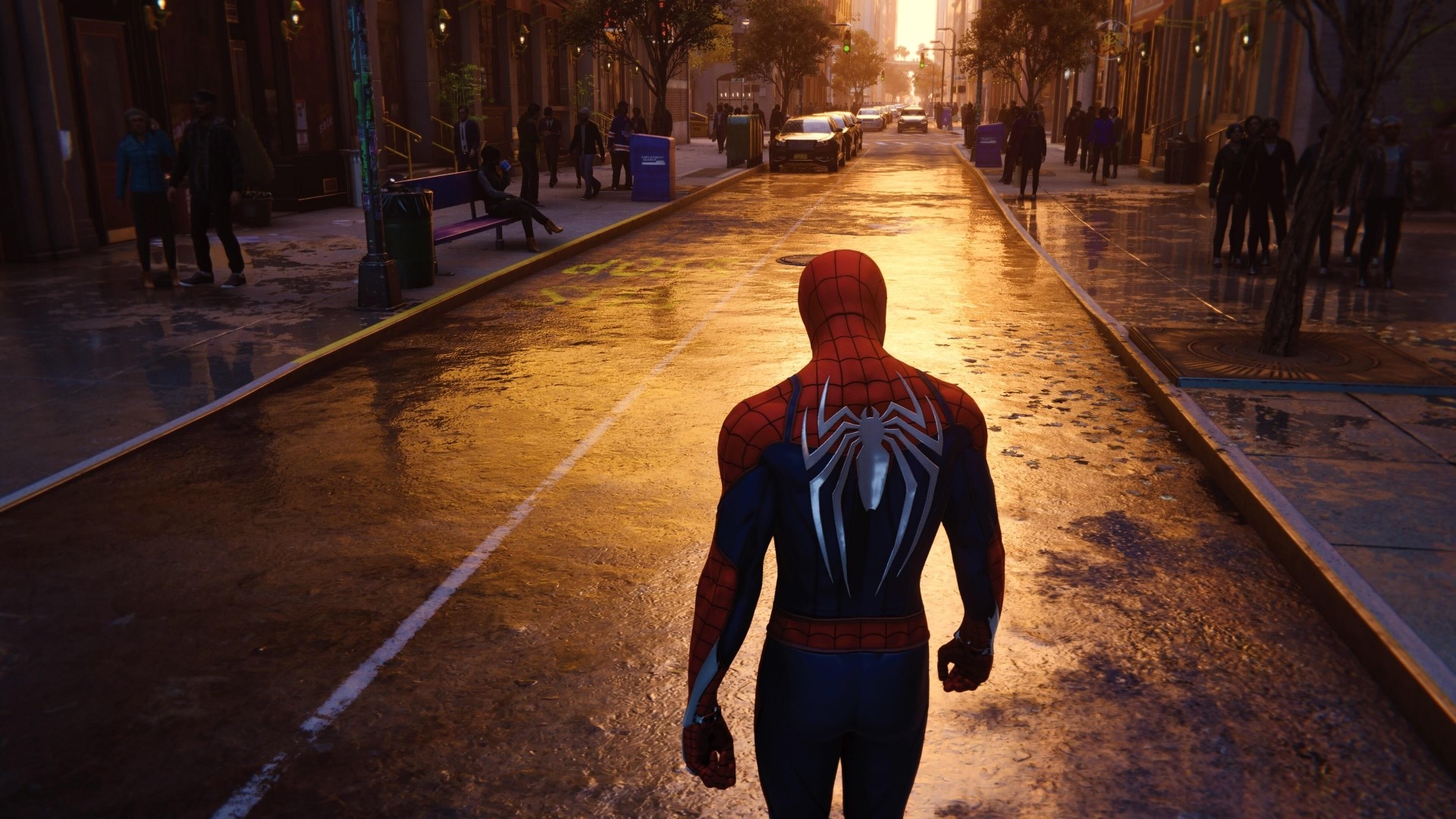 Spider-Man from Marvel's Spider-Man HD Wallpaper