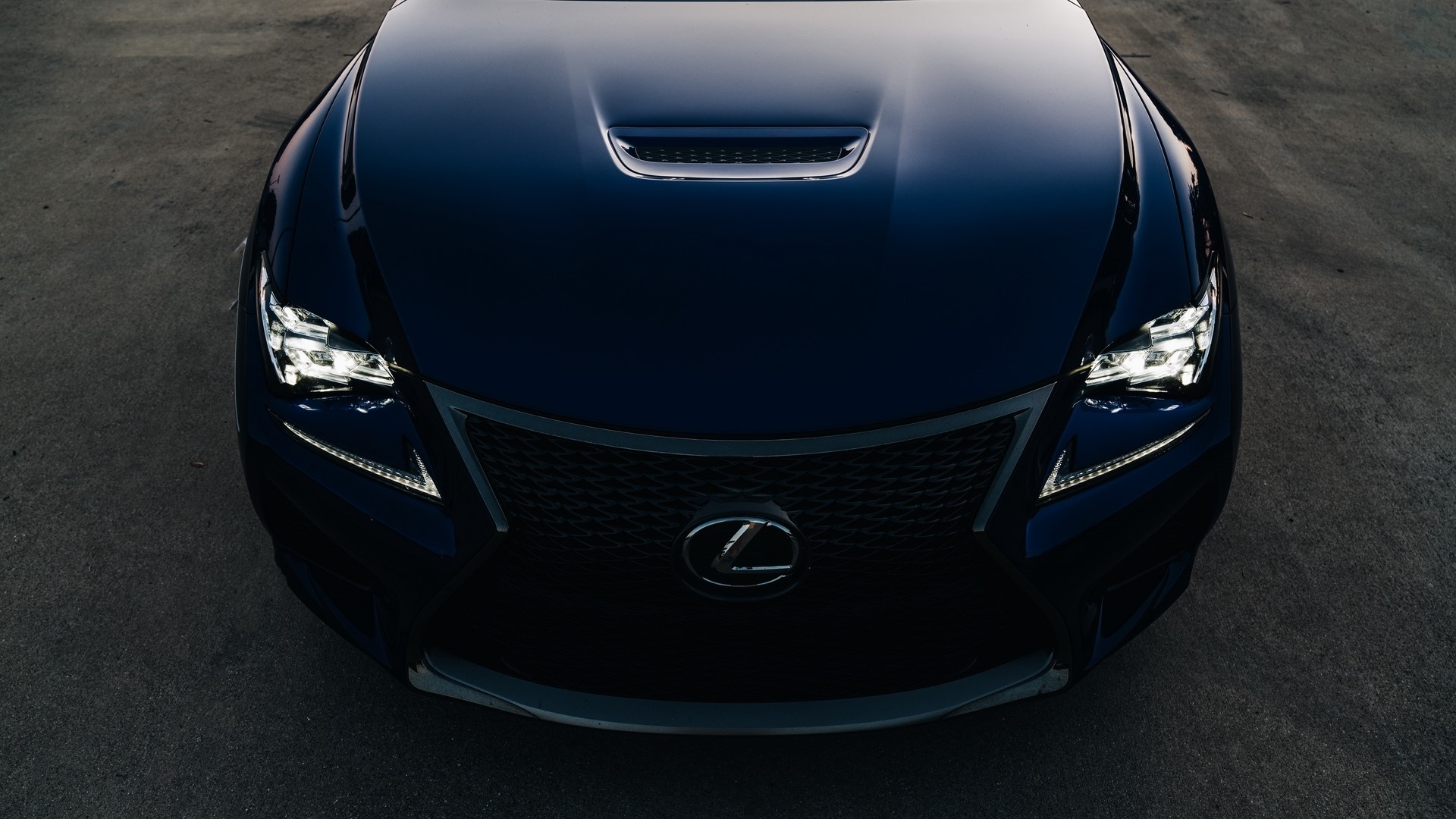 Lexus RC F front view HD Wallpaper