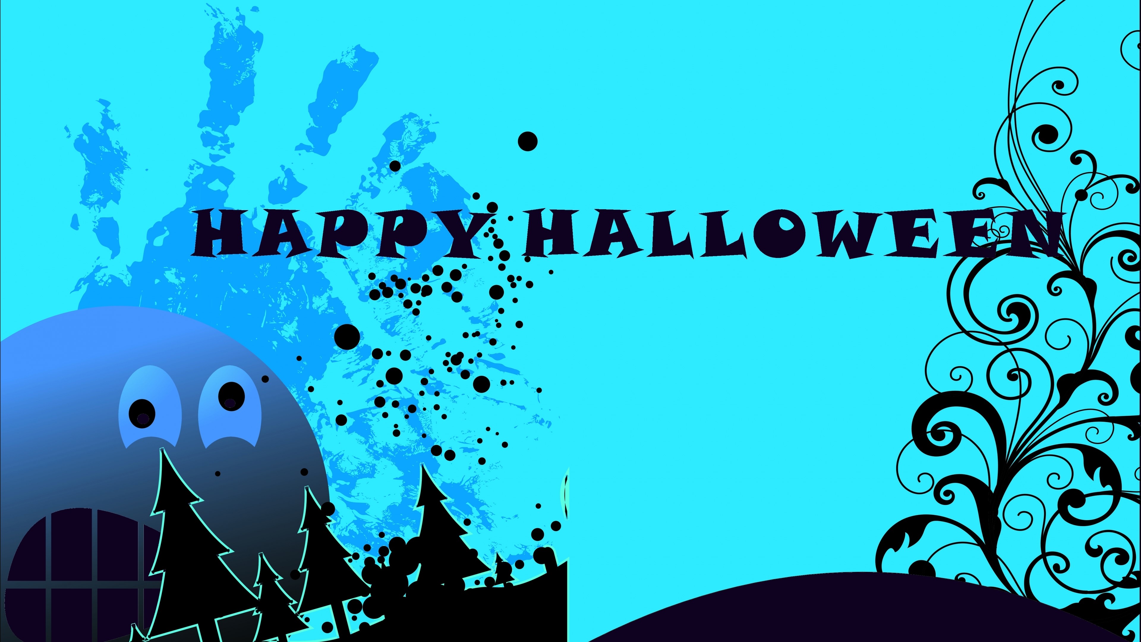 Happy Halloween 4K HD Wallpaper
