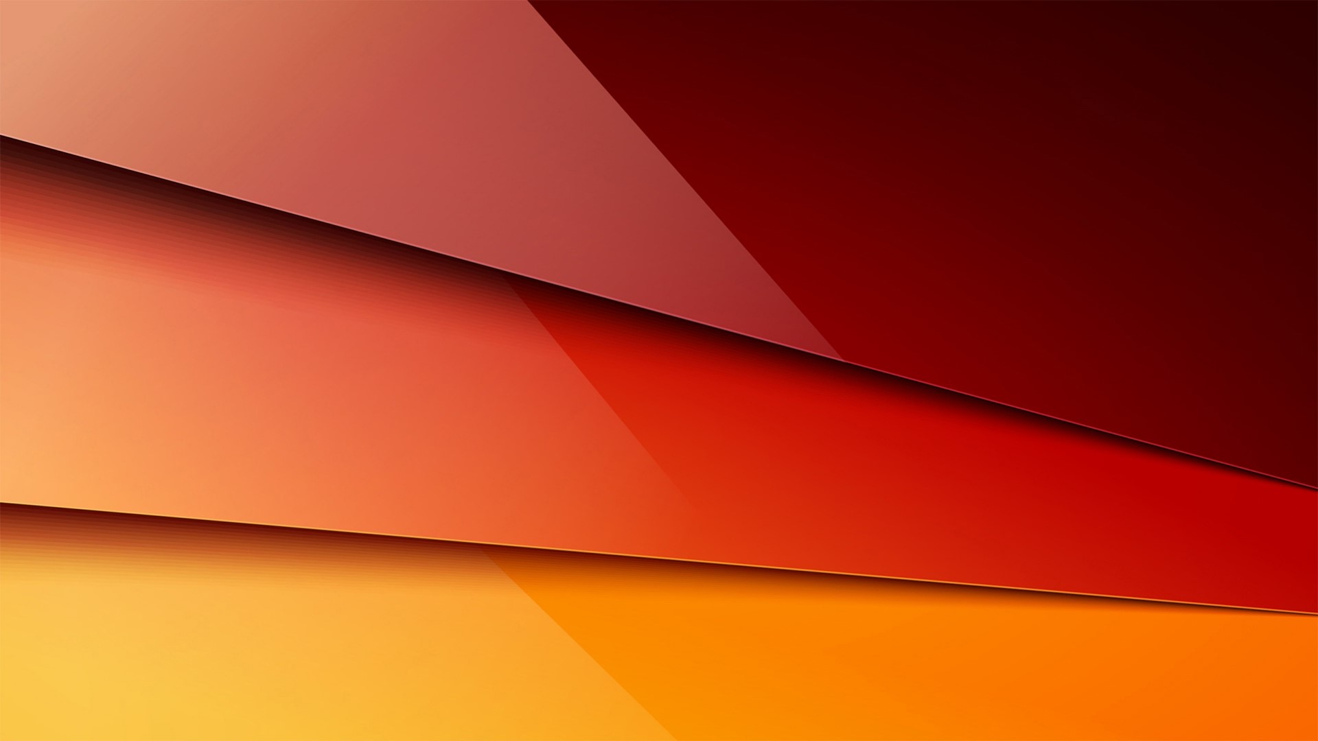 Abstract layered background with red and orange gradients HD Wallpaper