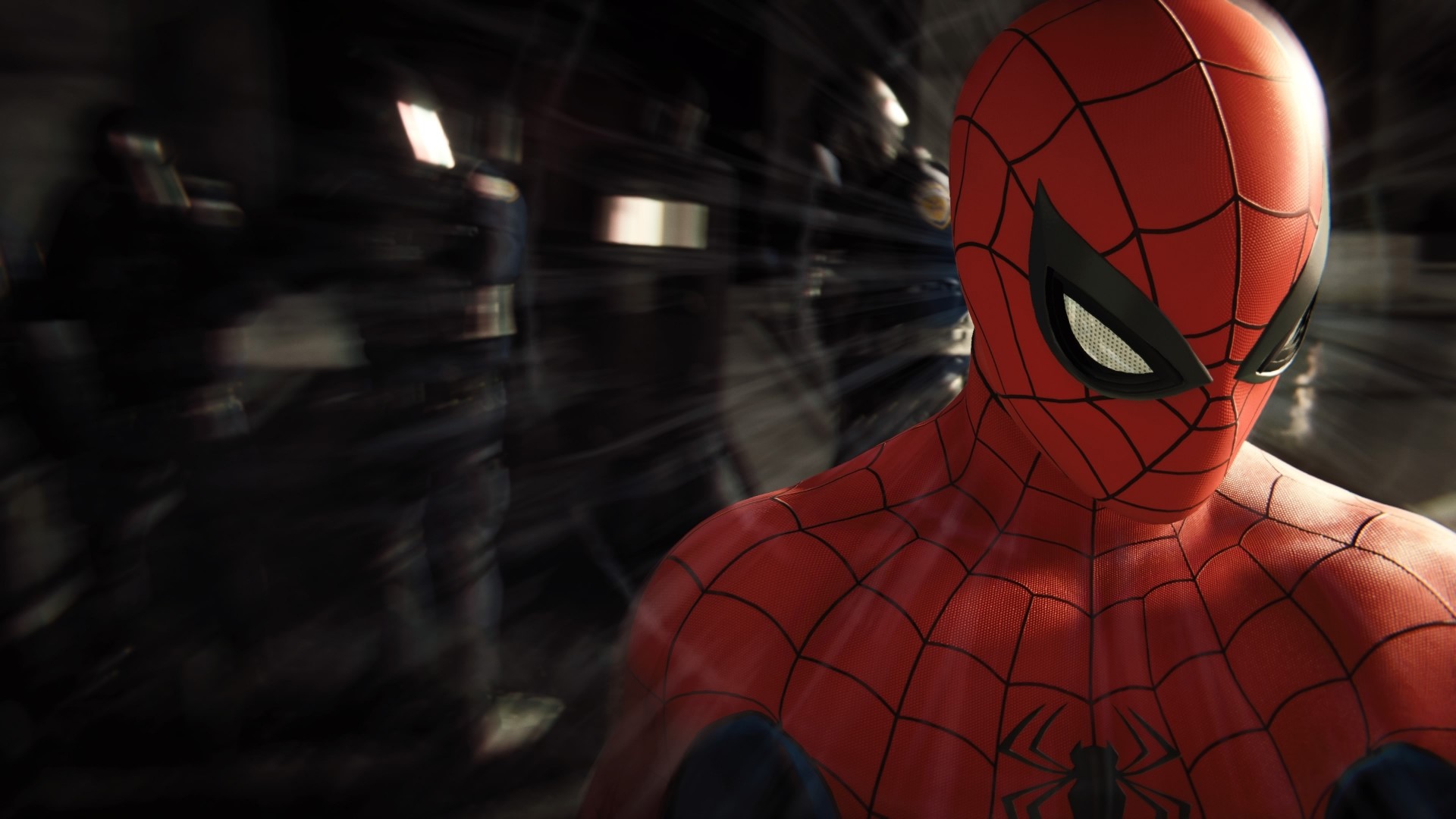 Spider-Man from Marvel's Spider-Man HD Wallpaper