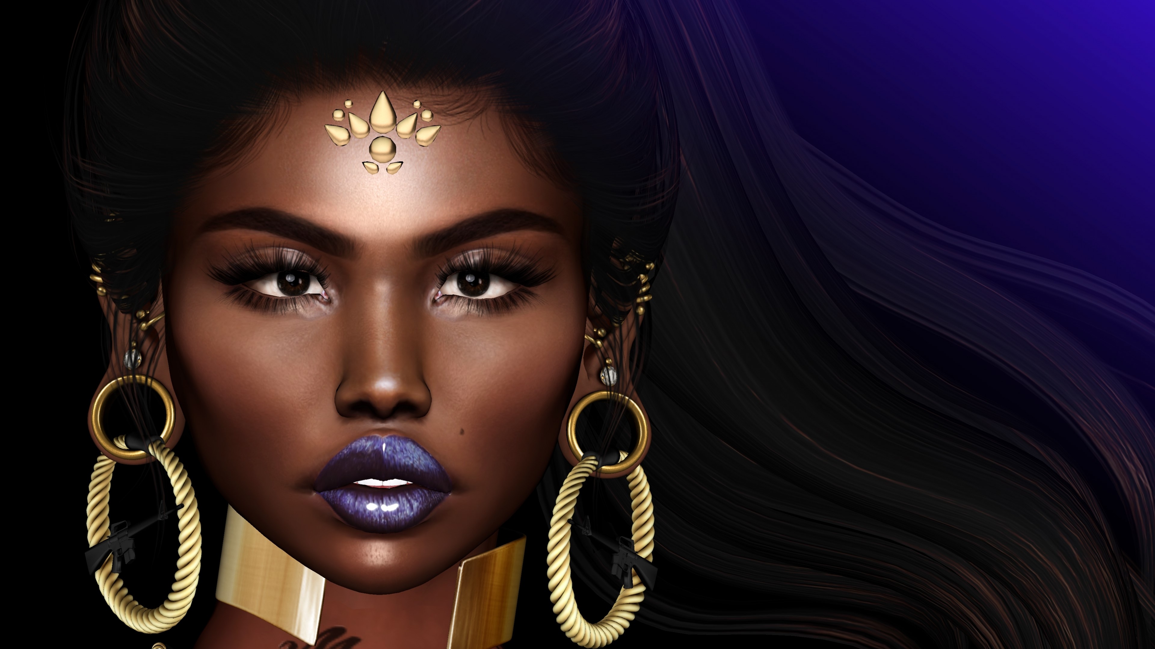 4K 3D Digital Art of a Woman HD Wallpaper