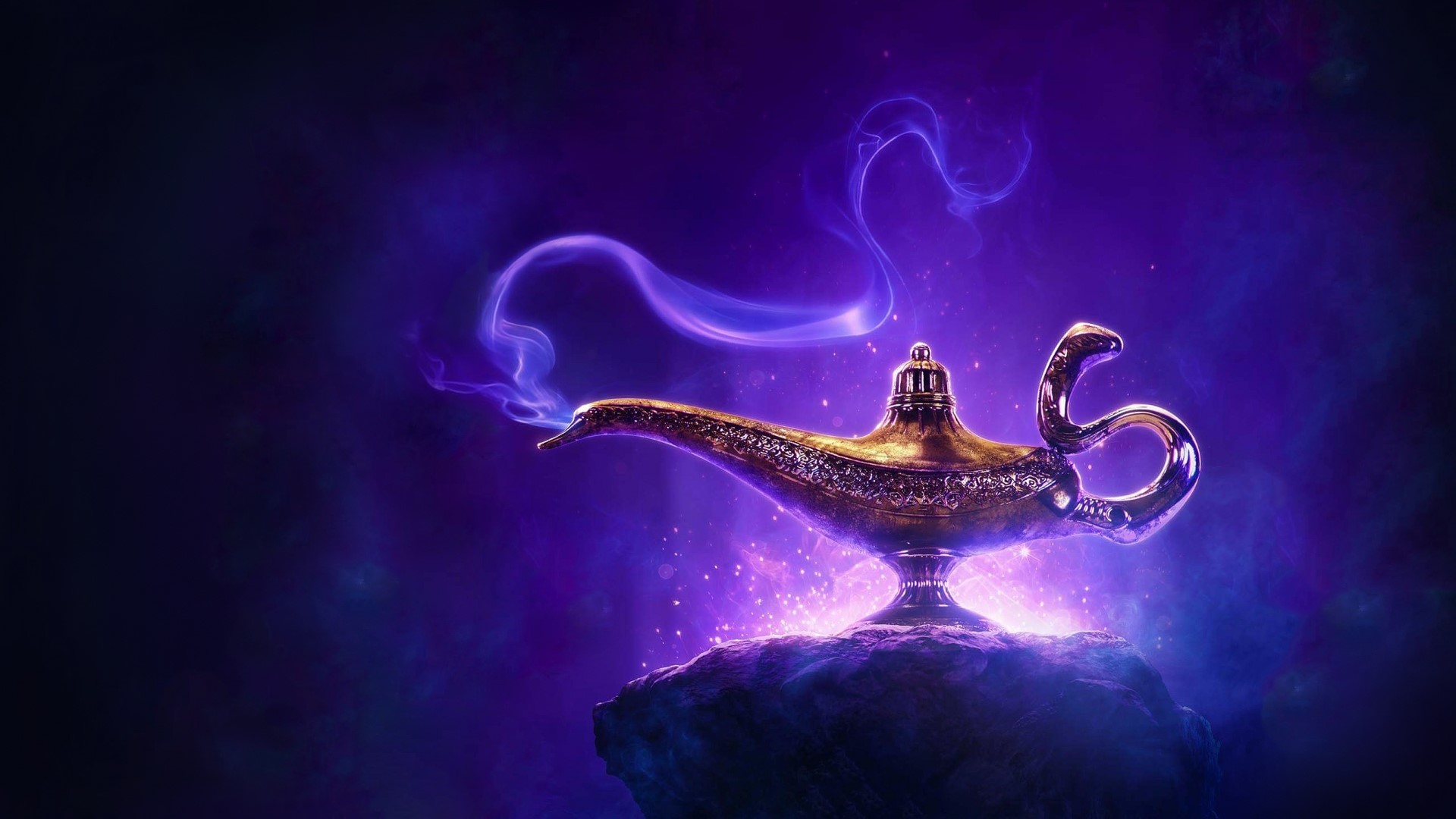 Aladdin's Magic Lamp HD Wallpaper