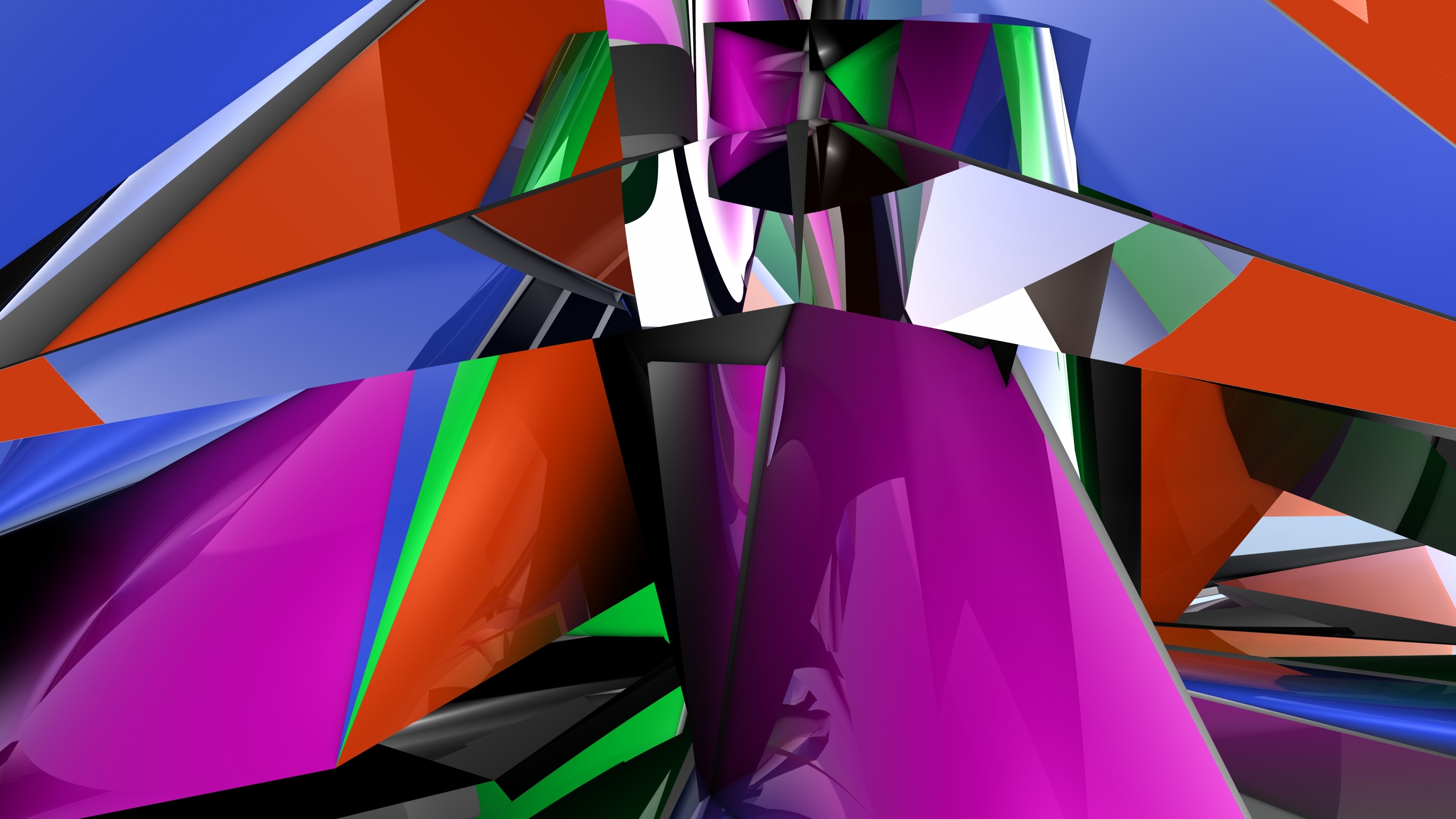Abstract 3D Graphics HD Wallpaper