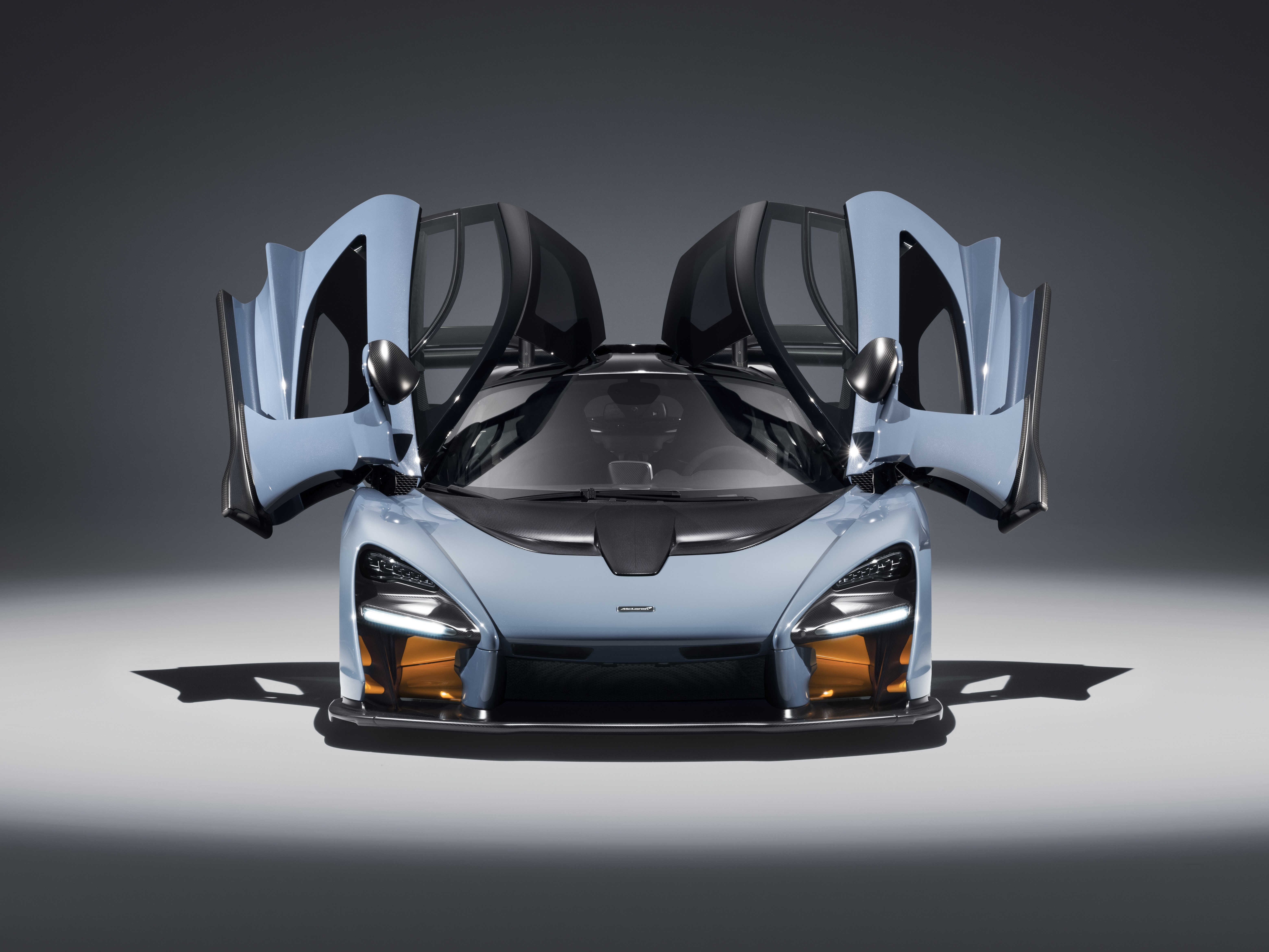 McLaren Senna Victory Grey HD Wallpaper