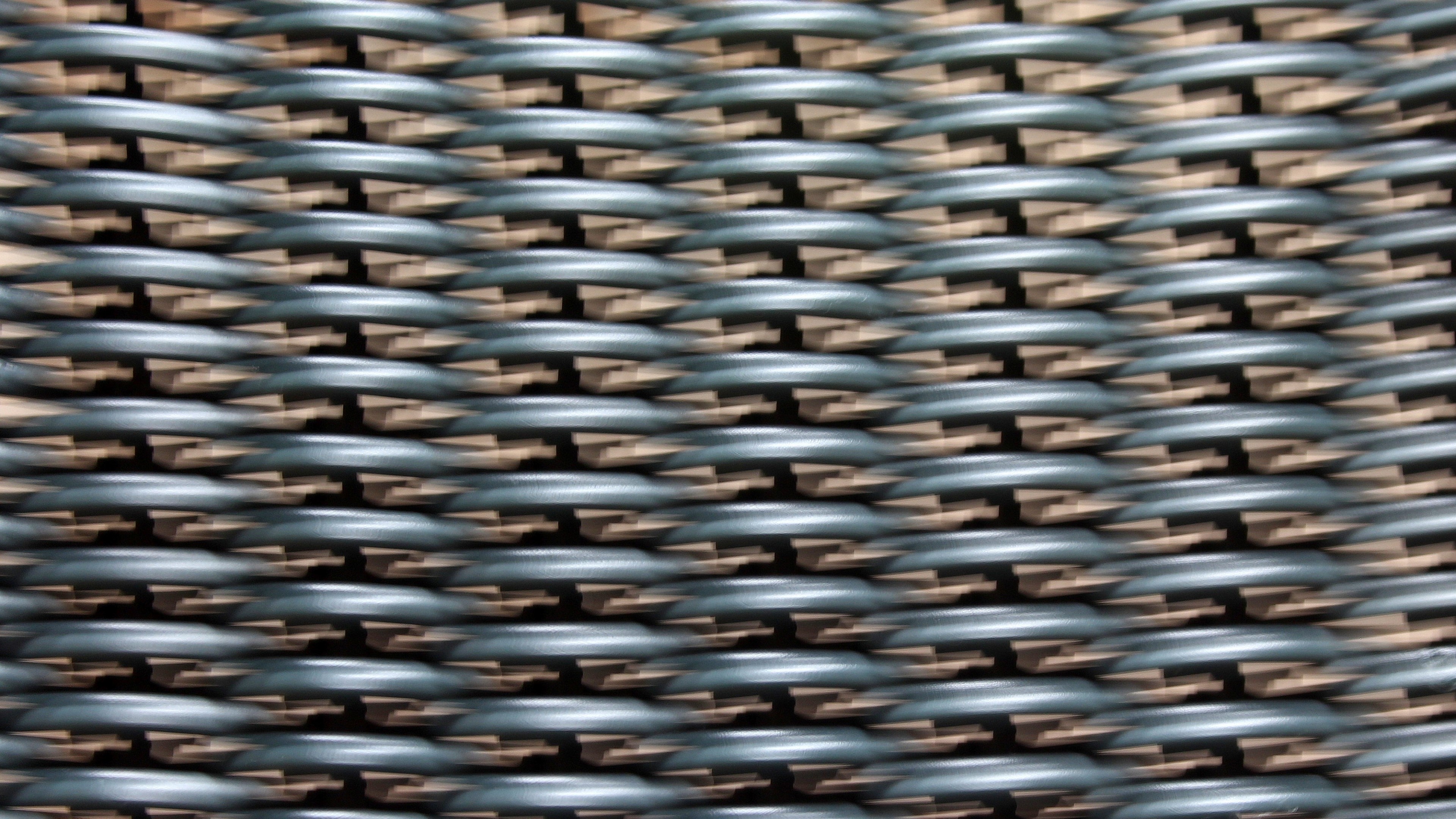4K Texture of Woven Metal HD Wallpaper