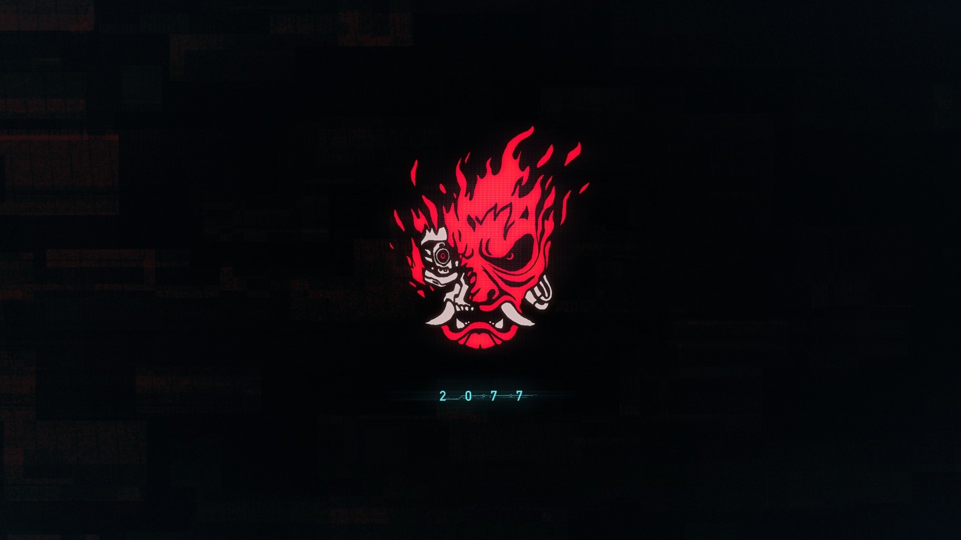 Cyberpunk 2077 Samurai Logo HD Wallpaper