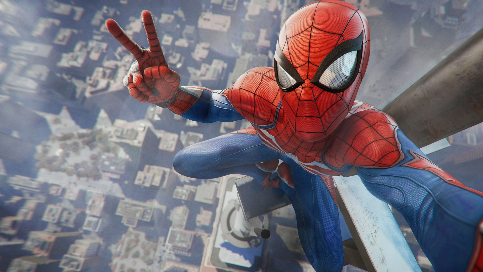Spider-Man from Marvel's Spider-Man HD Wallpaper