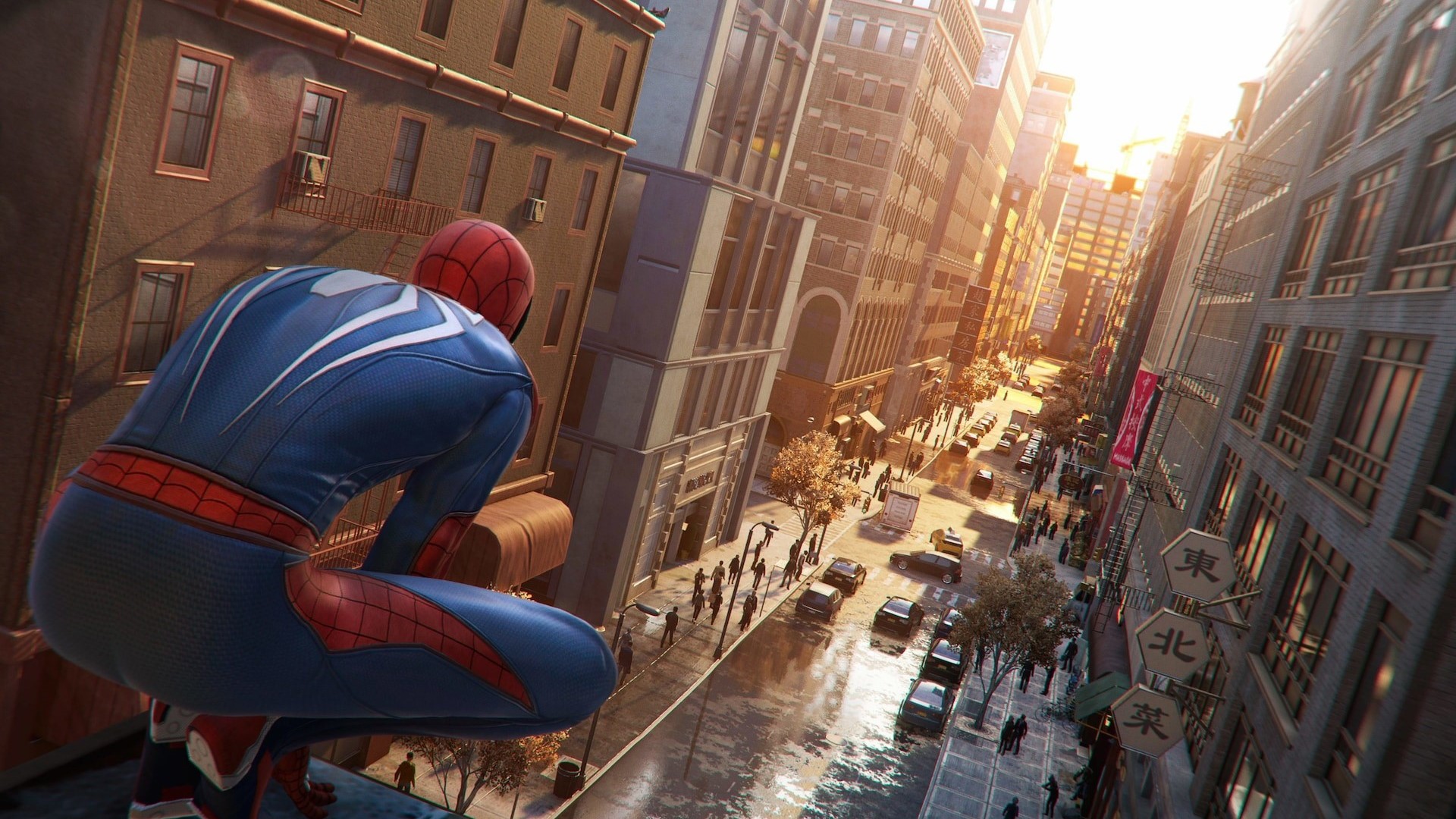 Spider-Man from Marvel's Spider-Man PS4 Game HD Wallpaper