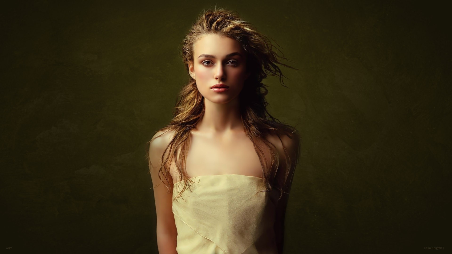 Keira Knightley portrait HD Wallpaper