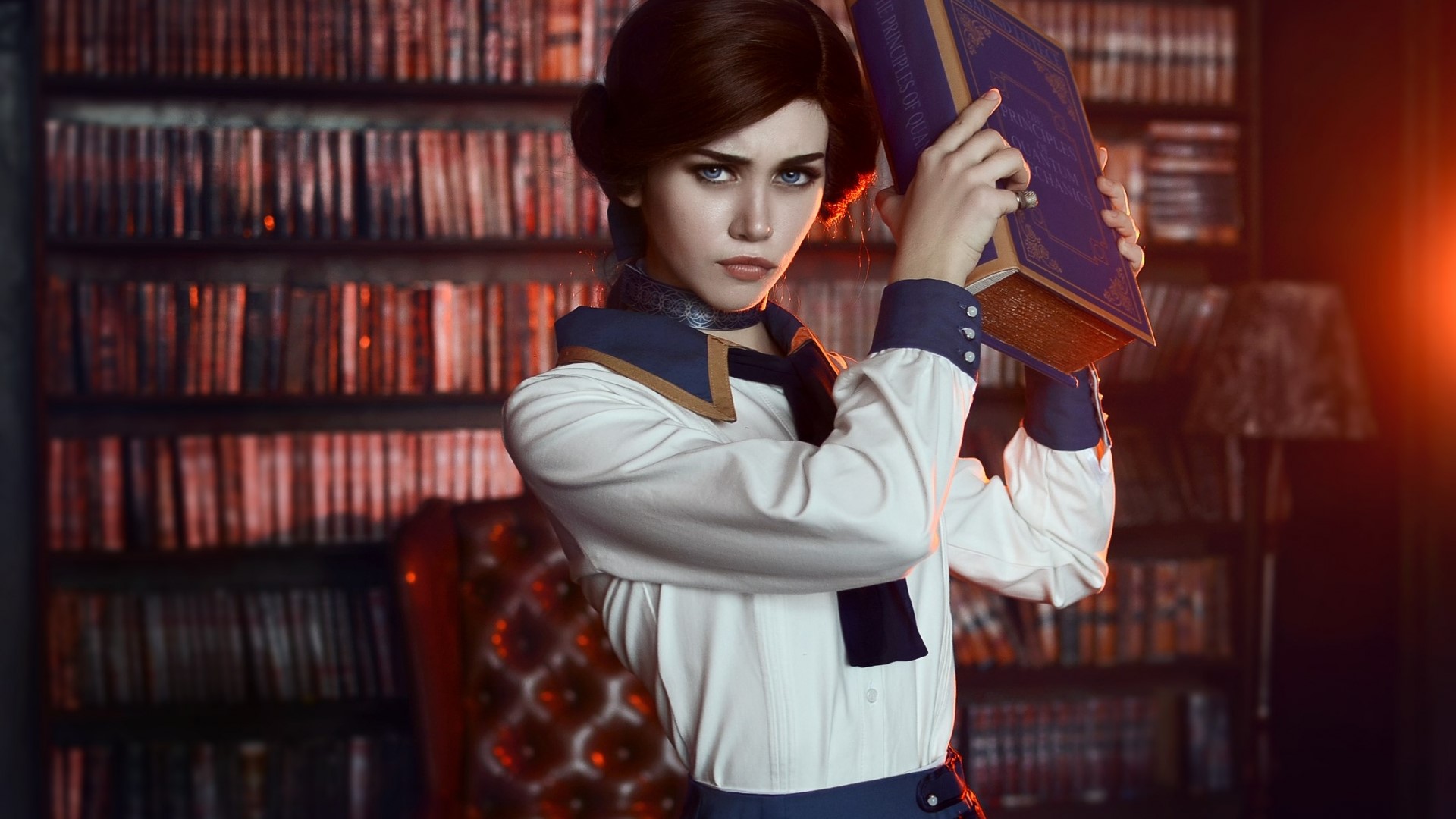 Elizabeth from BioShock Infinite Cosplay HD Wallpaper