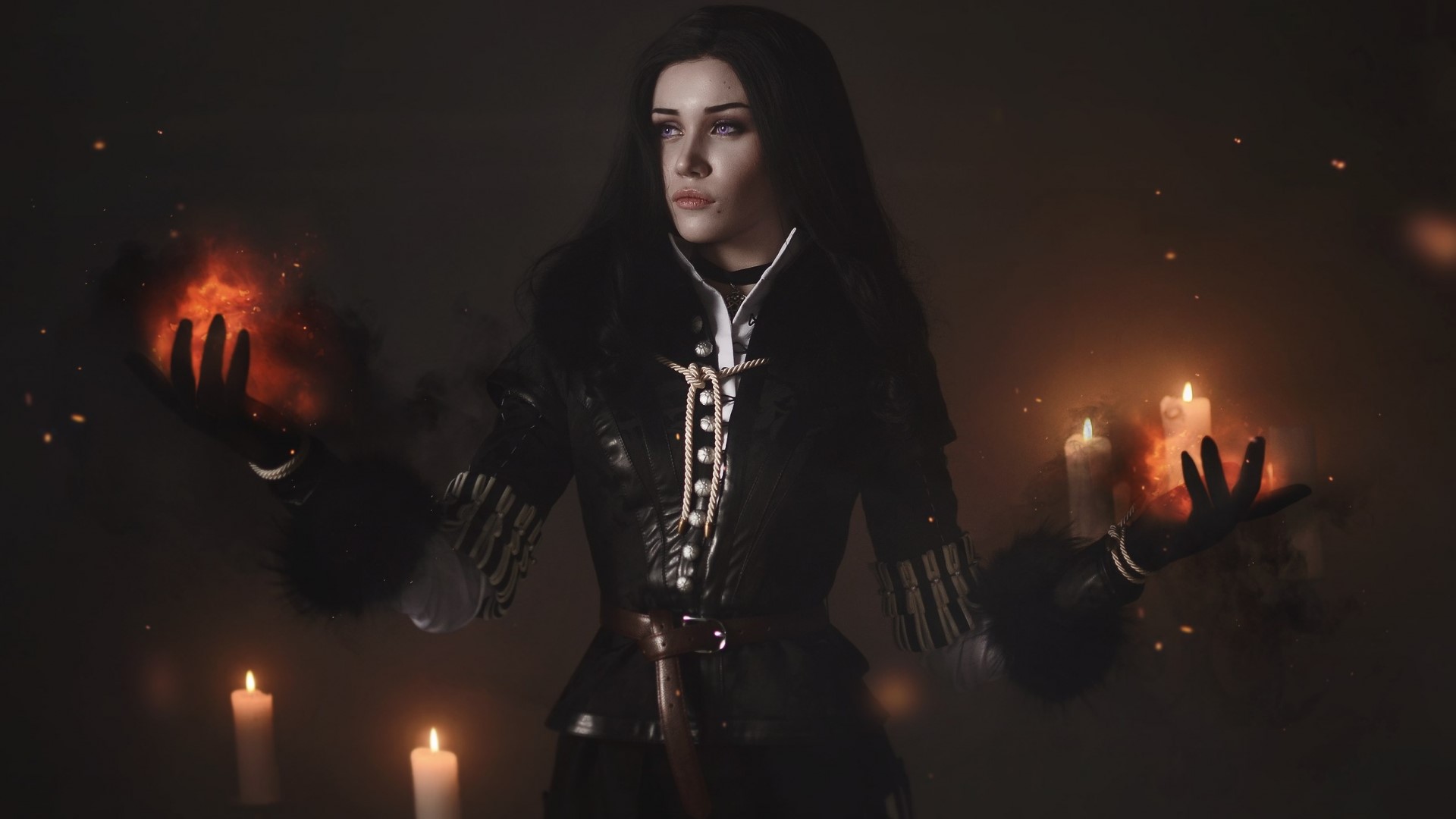 Yennefer of Vengerberg from The Witcher Cosplay HD Wallpaper