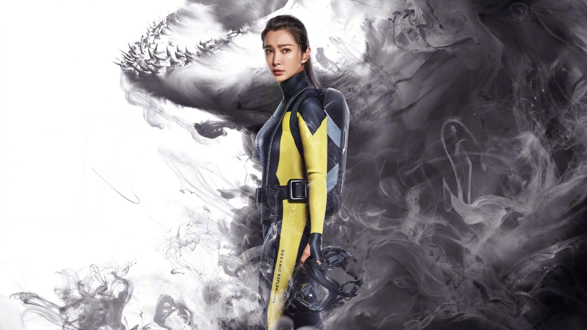 Li Bingbing in The Meg HD Wallpaper