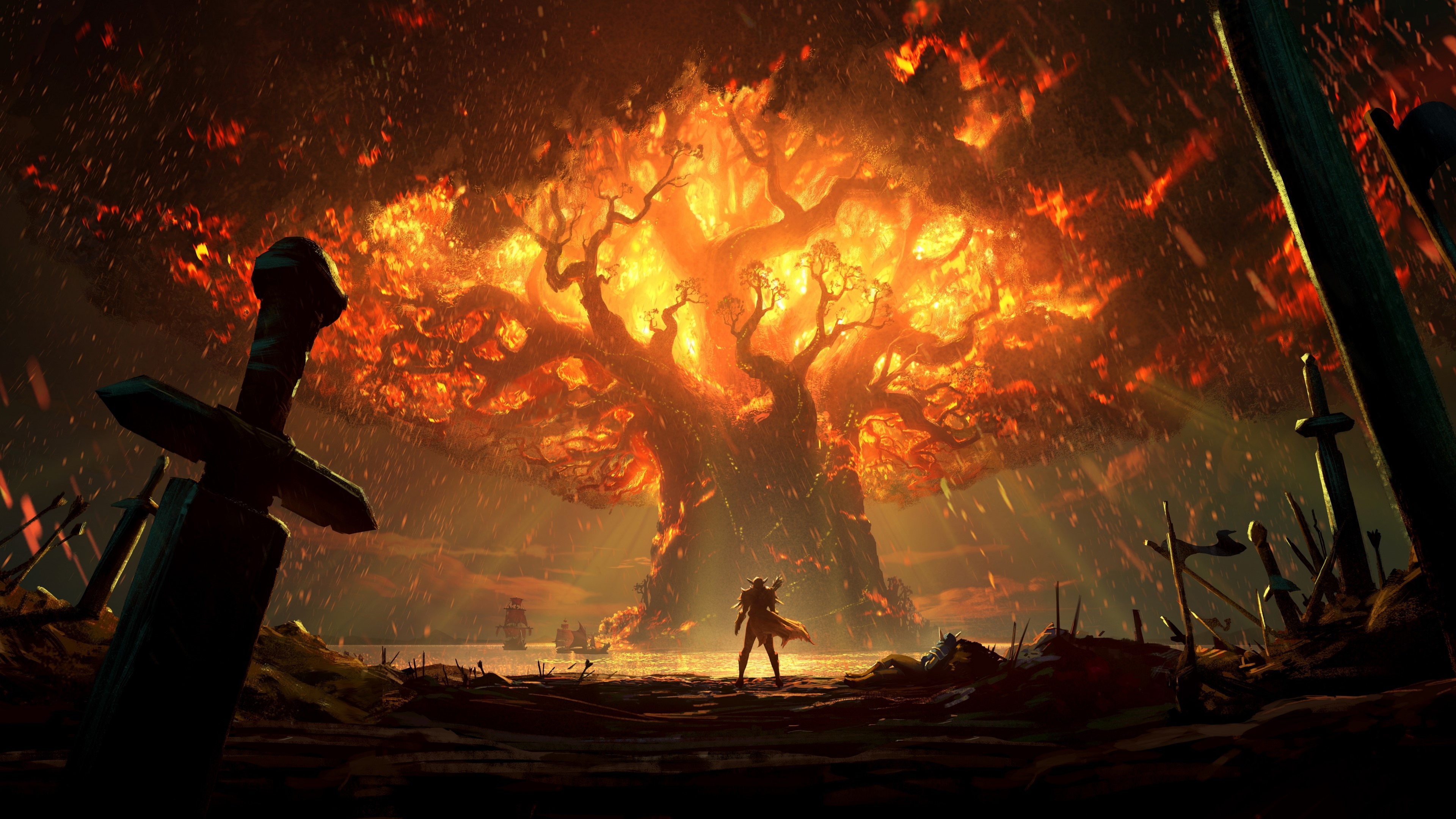 World of Warcraft Battle for Azeroth HD Wallpaper