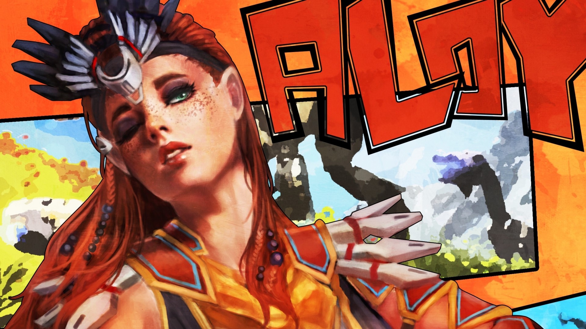 Aloy from Horizon Zero Dawn HD Wallpaper