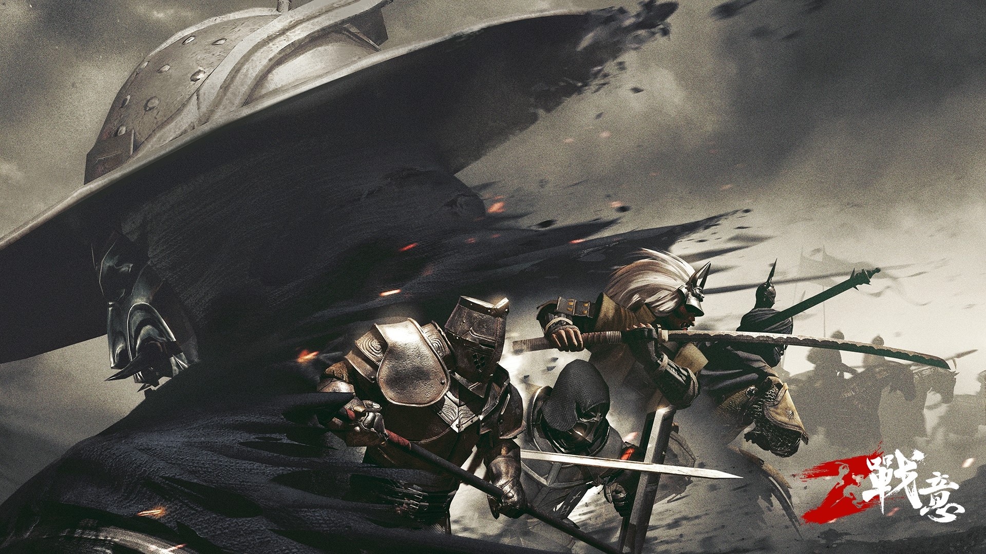 Conqueror's Blade characters in battle HD Wallpaper