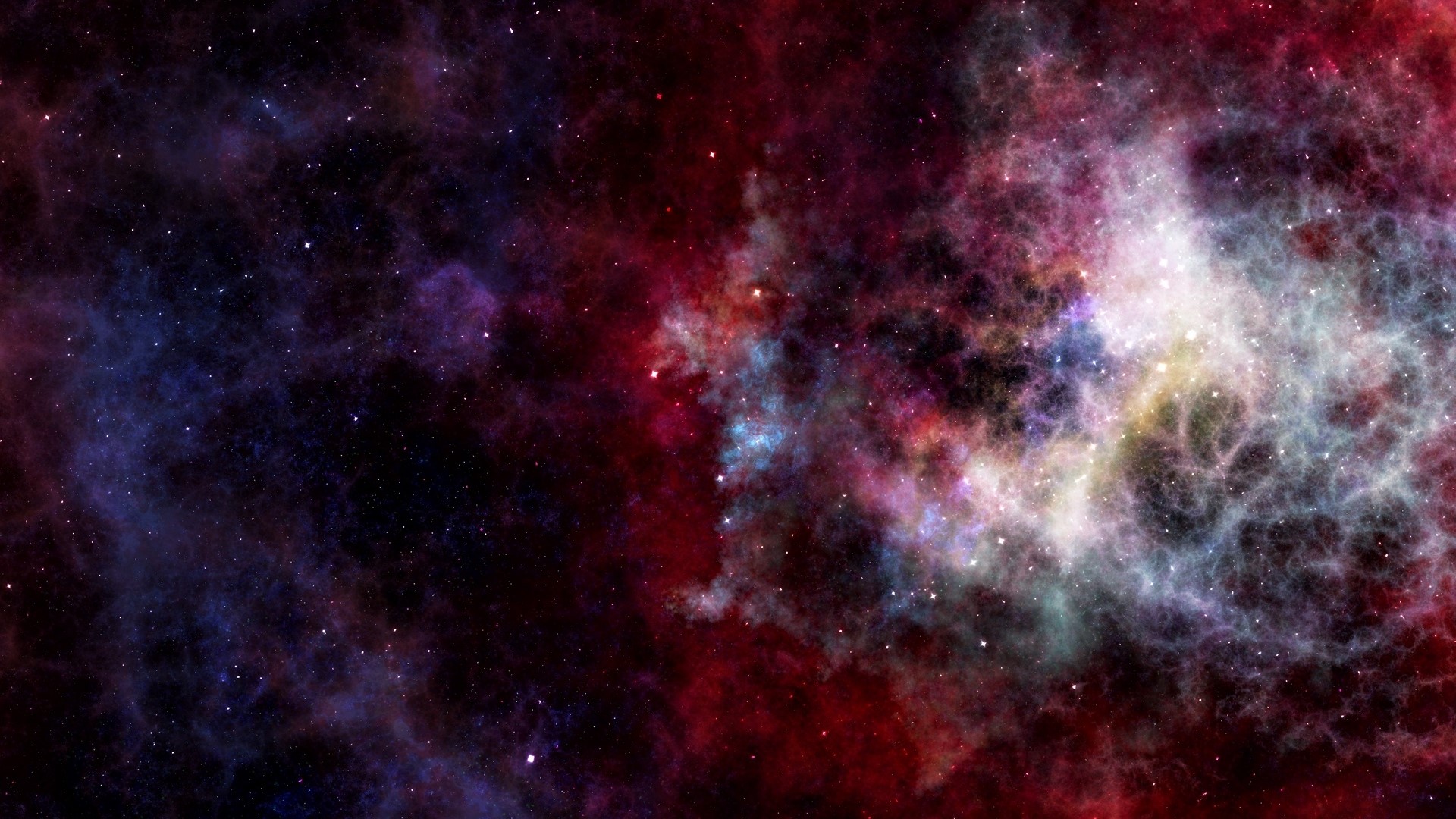 Colorful Nebula in Deep Space HD Wallpaper