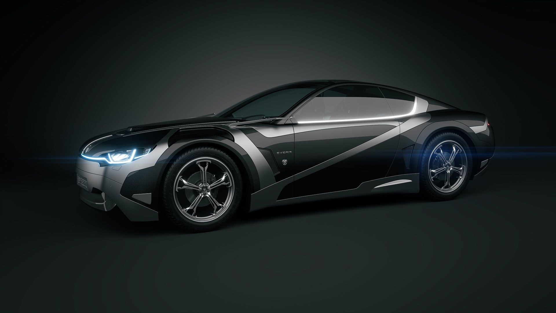 Tronatic Everia concept car HD Wallpaper