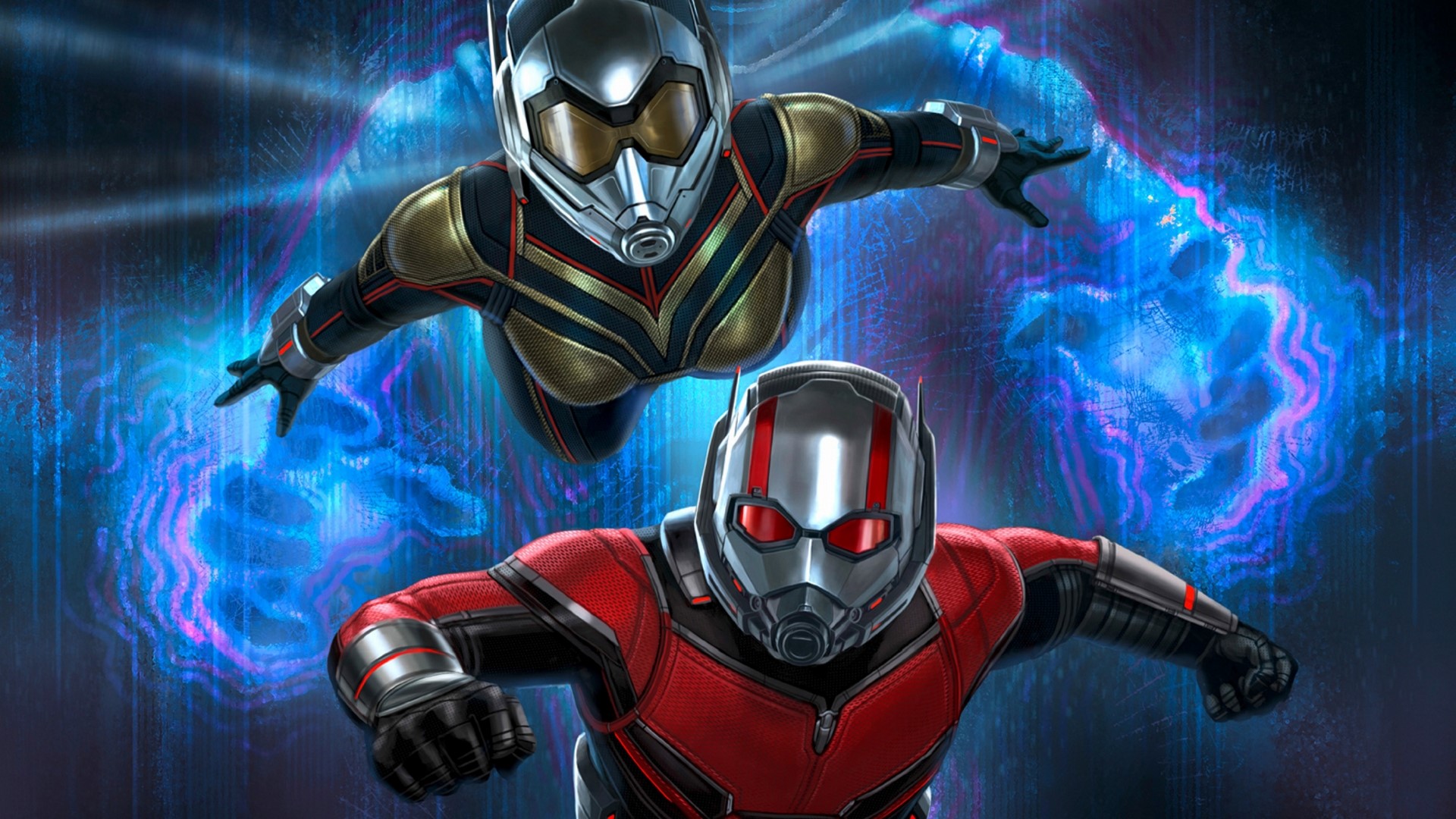 Ant-Man and The Wasp flying HD Wallpaper