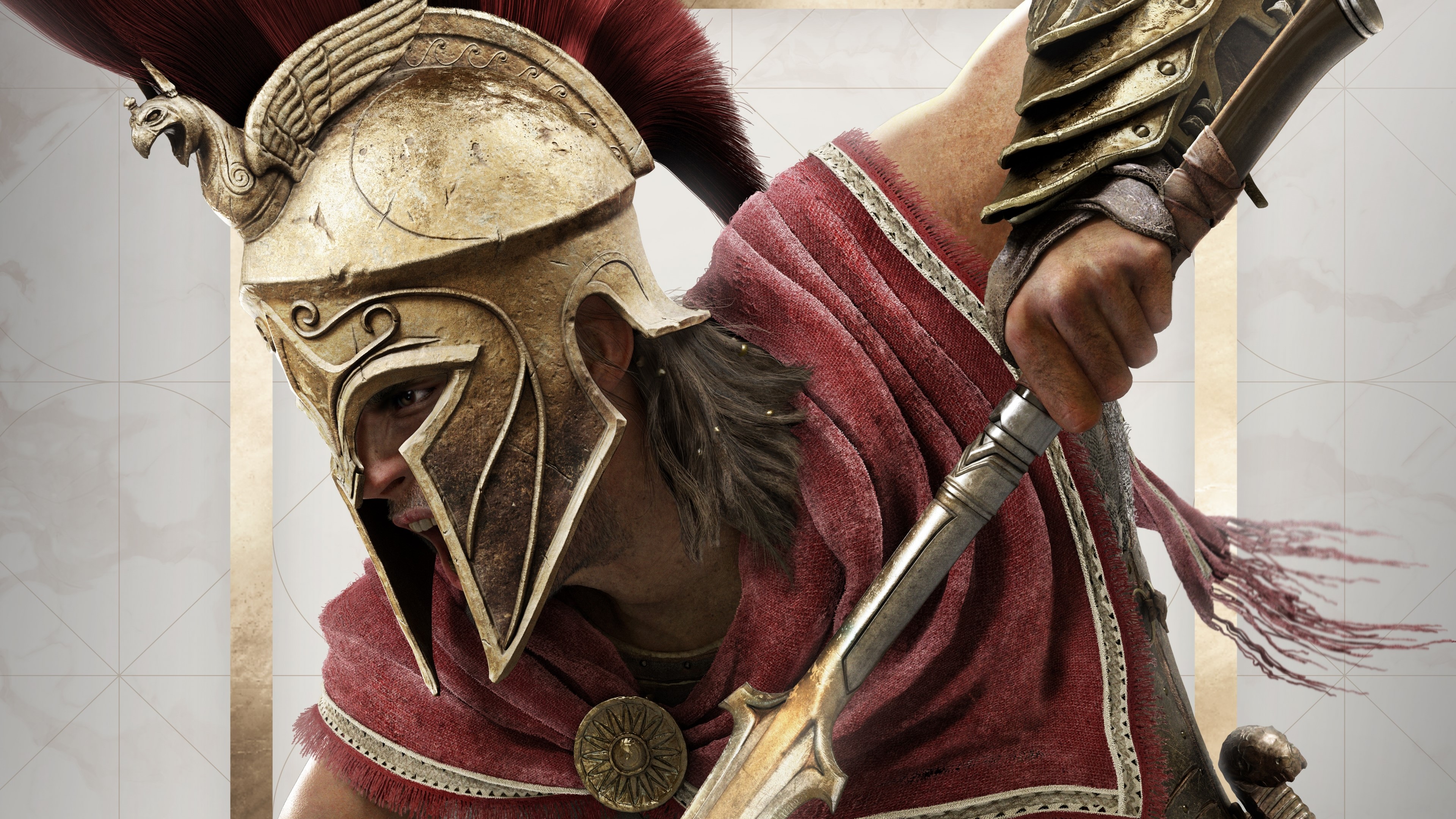 Alexios from Assassin's Creed Odyssey HD Wallpaper