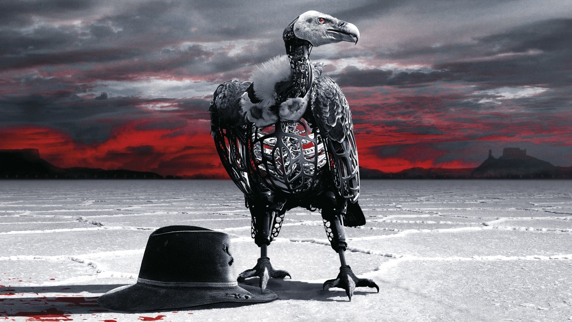 Robot Vulture from Westworld HD Wallpaper