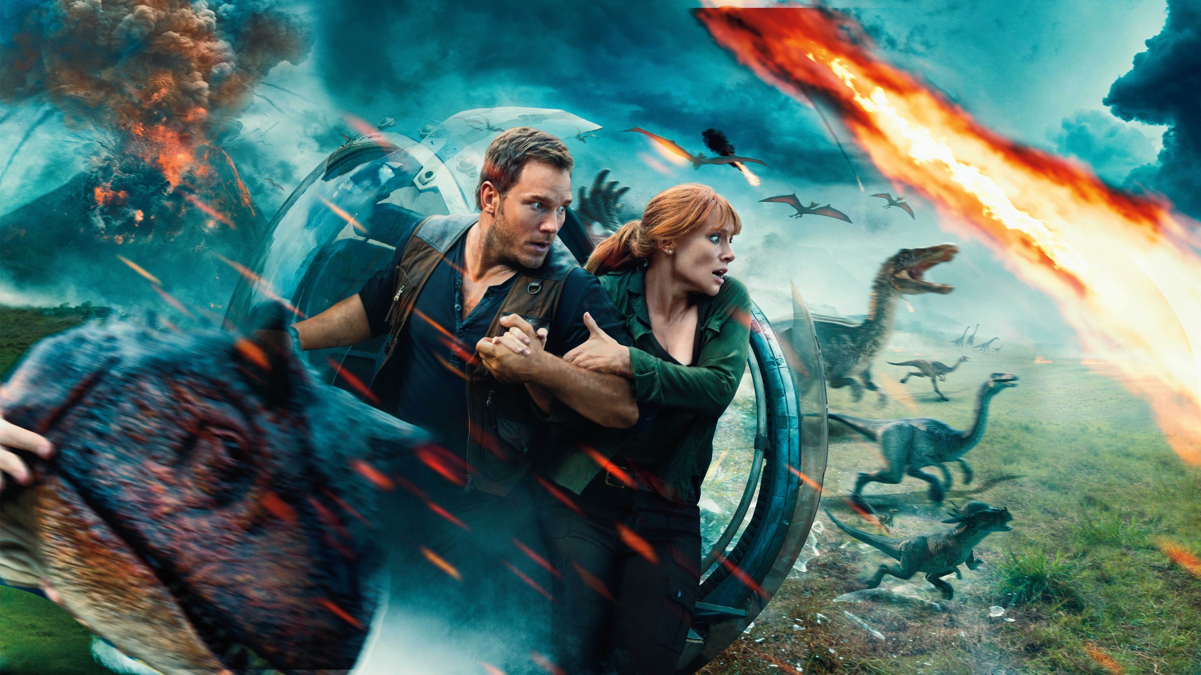 Jurassic World Fallen Kingdom HD Wallpaper