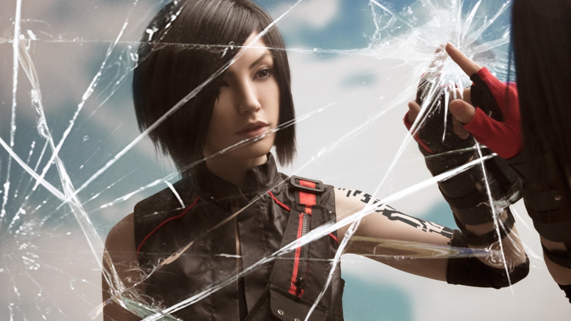 Faith Connors from Mirrors Edge Cosplay HD Wallpaper