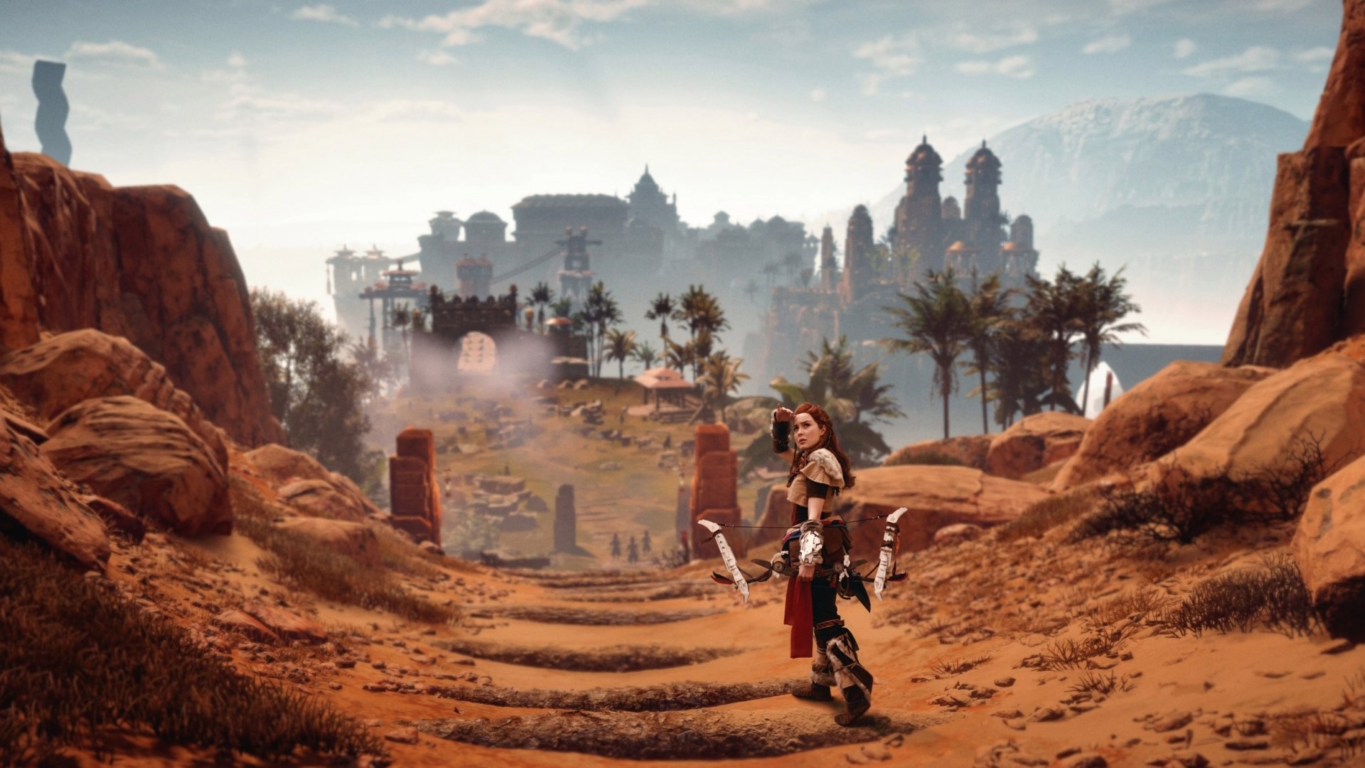 Aloy from Horizon Zero Dawn Cosplay HD Wallpaper