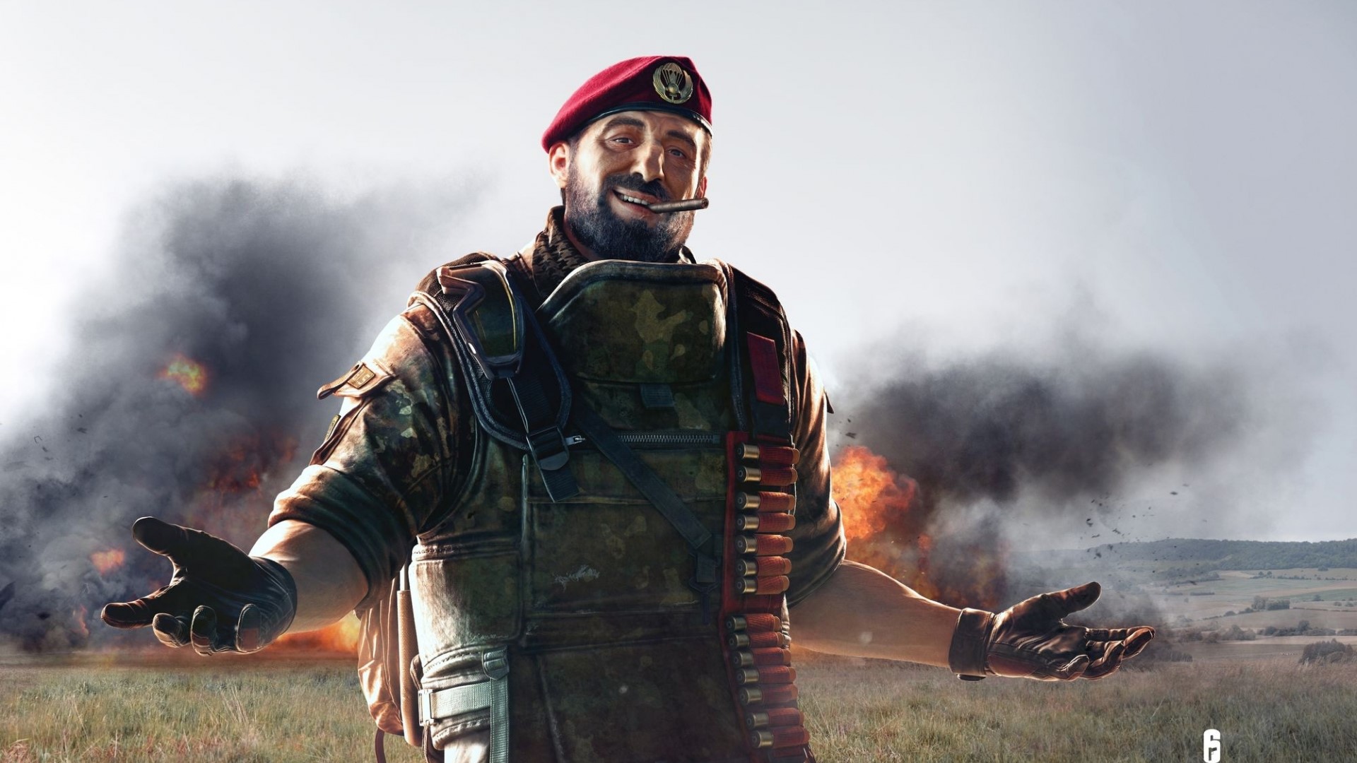 Thermite from Tom Clancy's Rainbow Six Siege HD Wallpaper