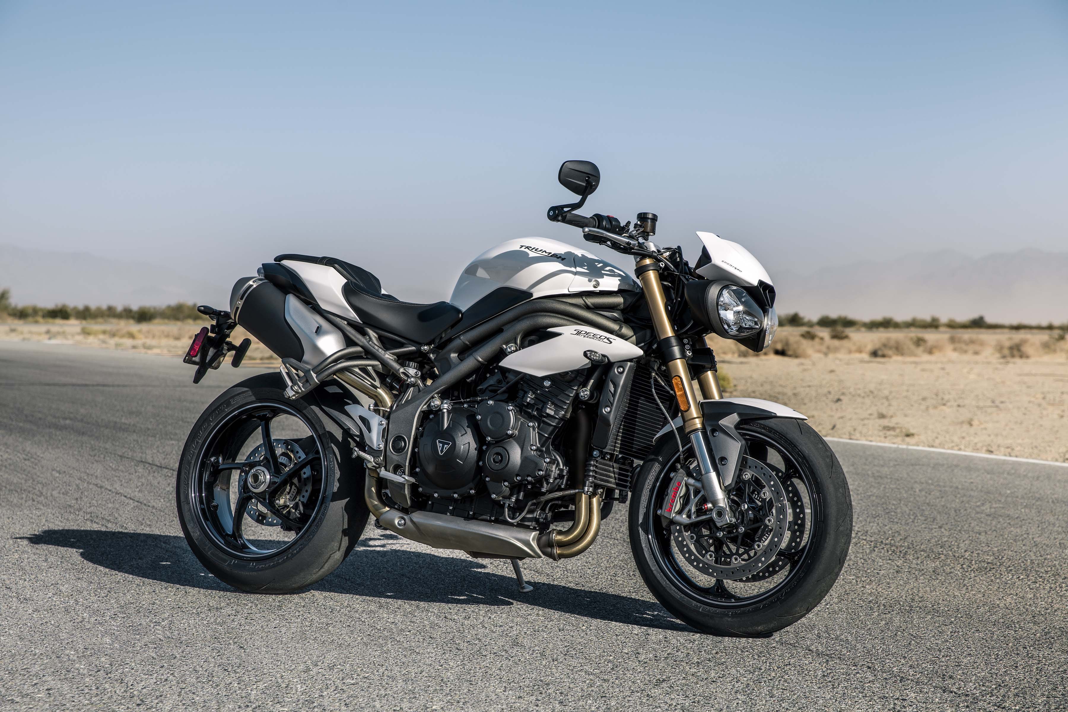 4K 2018 Triumph Speed Triple S Motorcycle HD Wallpaper