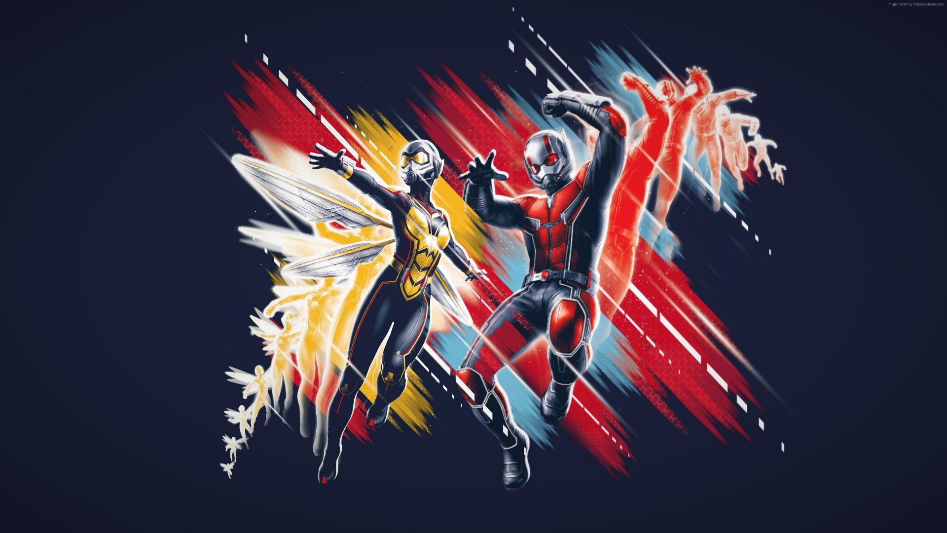 Ant-Man and The Wasp from Marvel HD Wallpaper