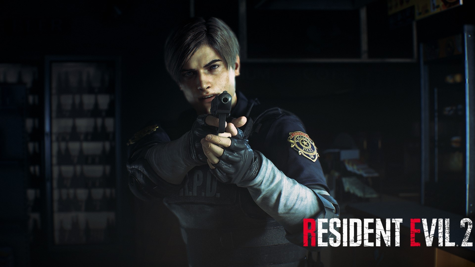 Leon S. Kennedy from Resident Evil 2 HD Wallpaper