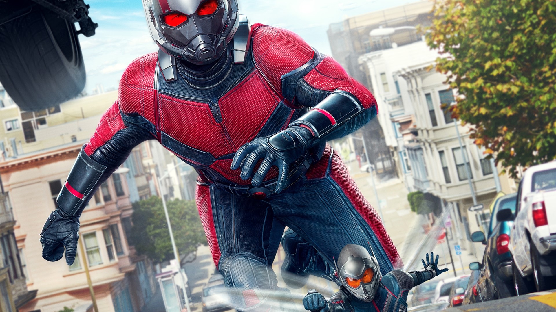 Ant-Man and The Wasp in San Francisco HD Wallpaper