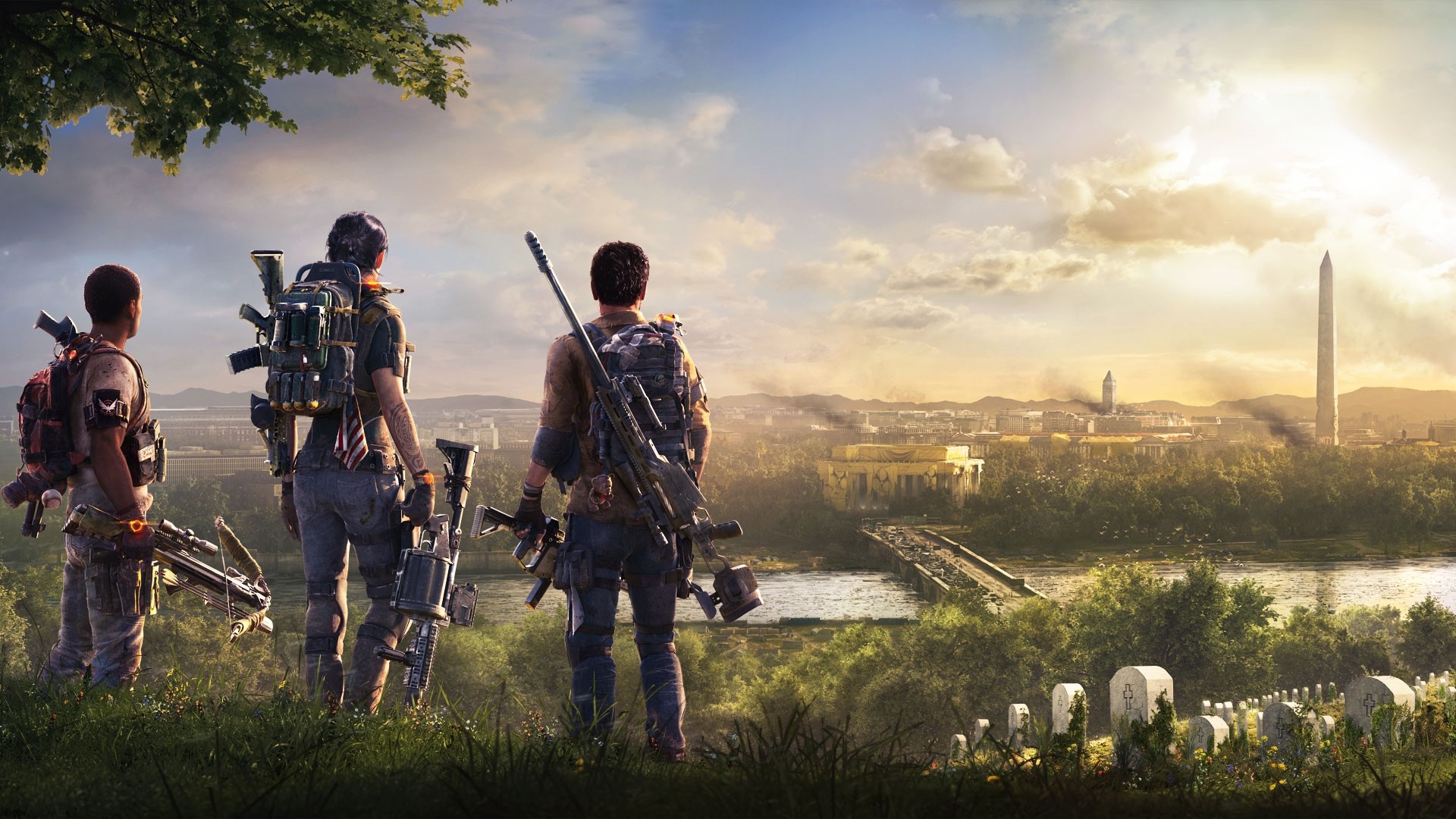 The Division 2 Washington D.C. landscape HD Wallpaper