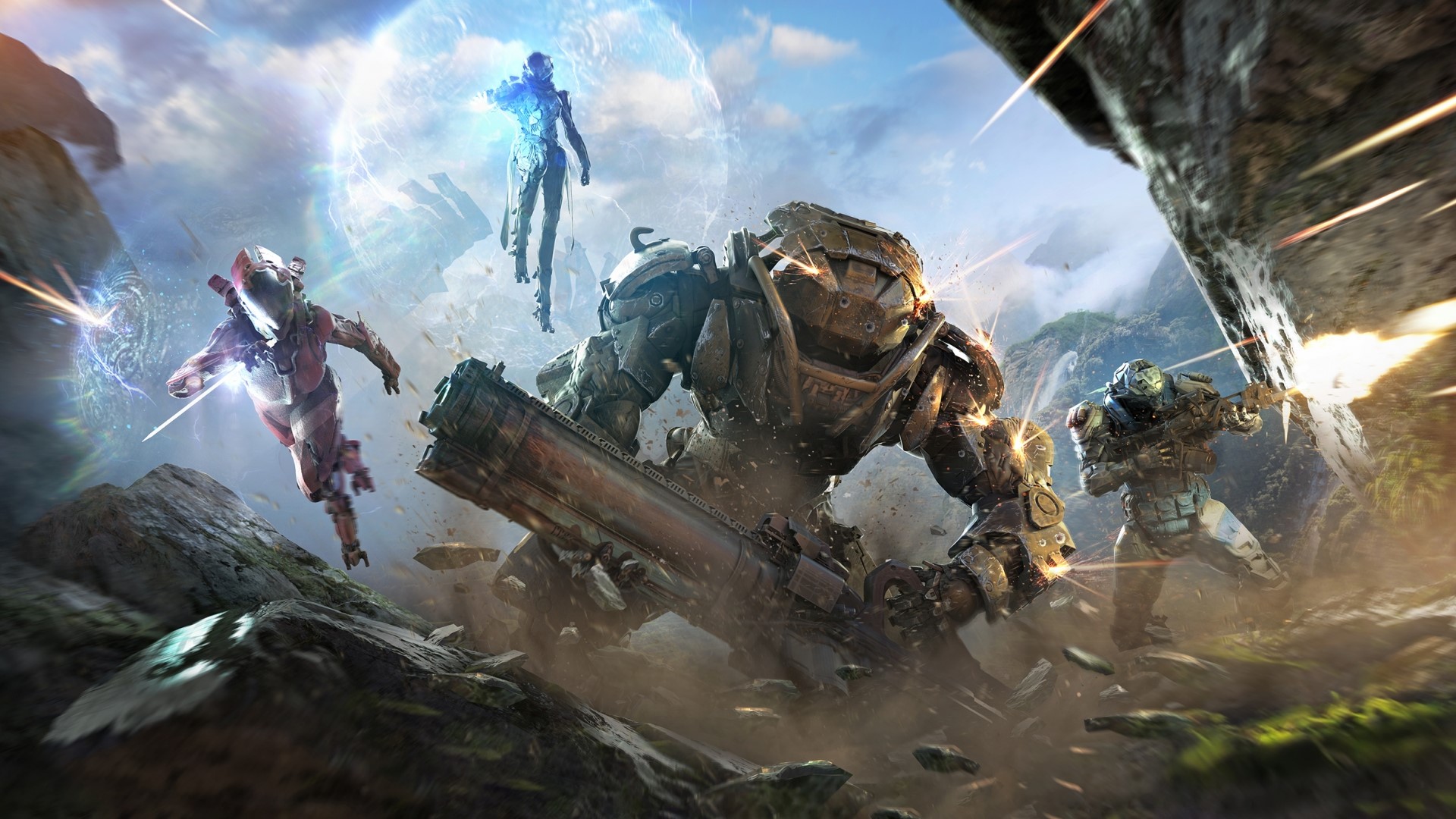 Anthem Javelins in Combat HD Wallpaper