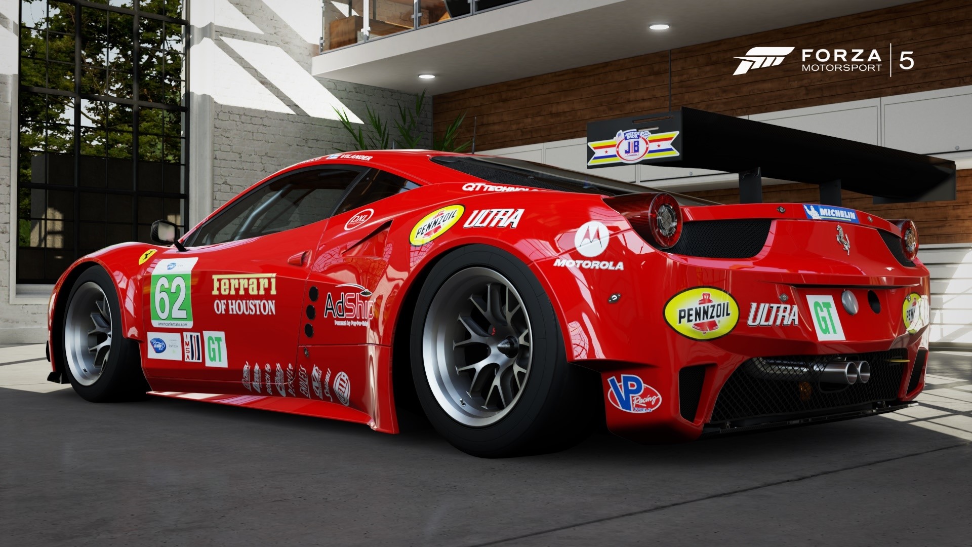 Ferrari 458 GT3 "Forza Motorsport 5" HD Wallpaper